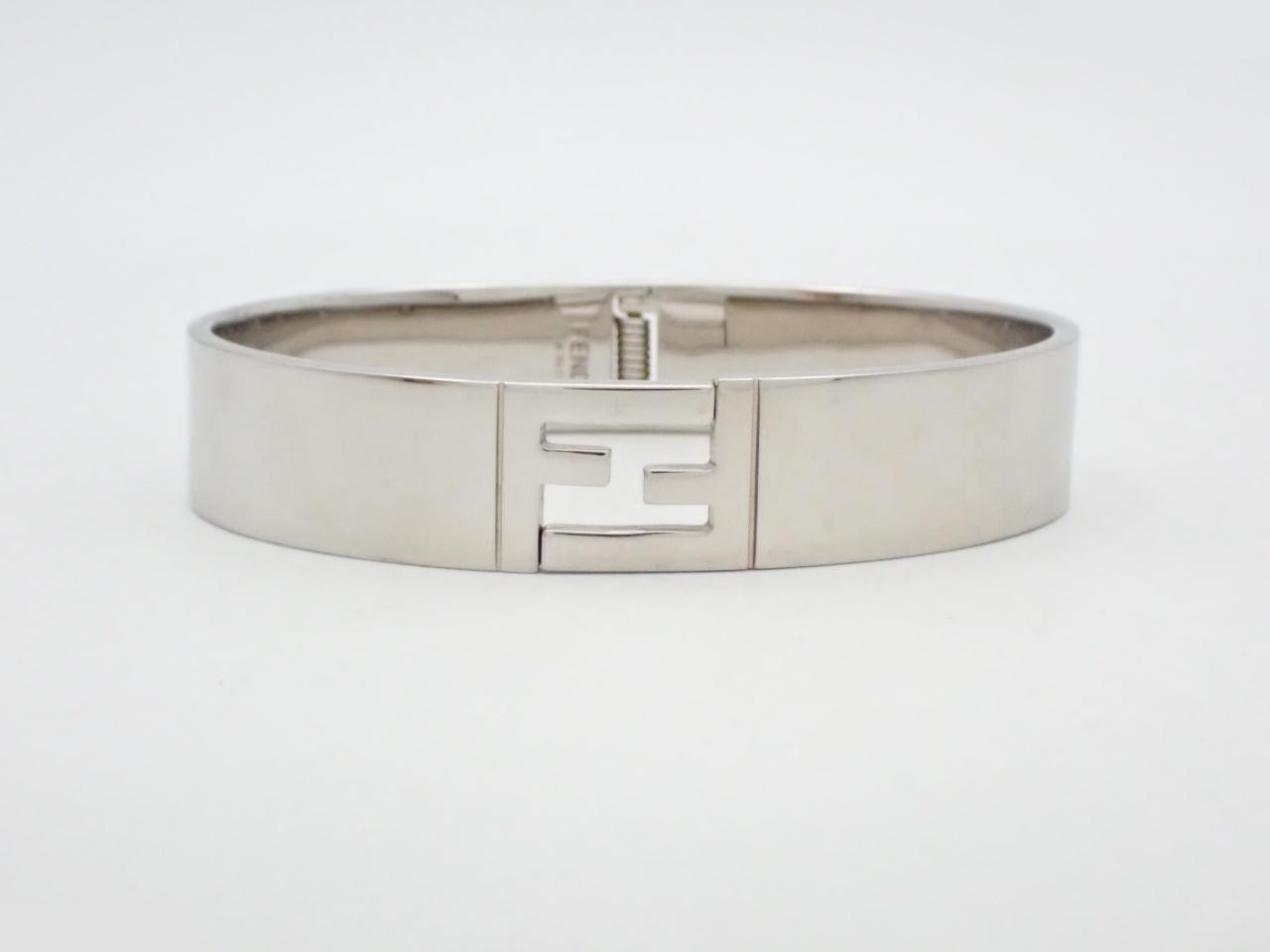Bangle/Bracelet, Metal, Fendi, Wrist size approximately 17.5 cm