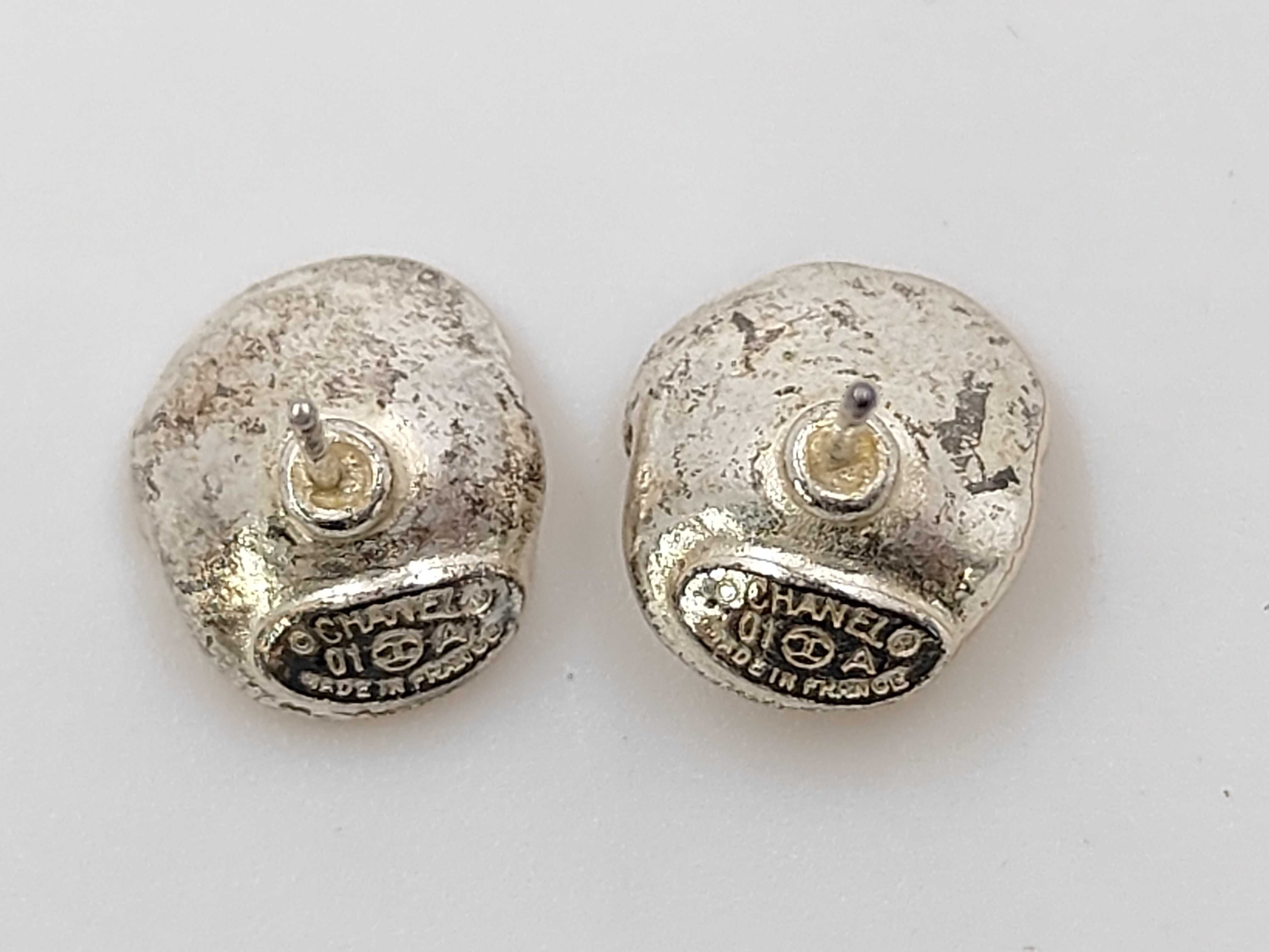 Camellia/Silver/01A Earrings — view 3