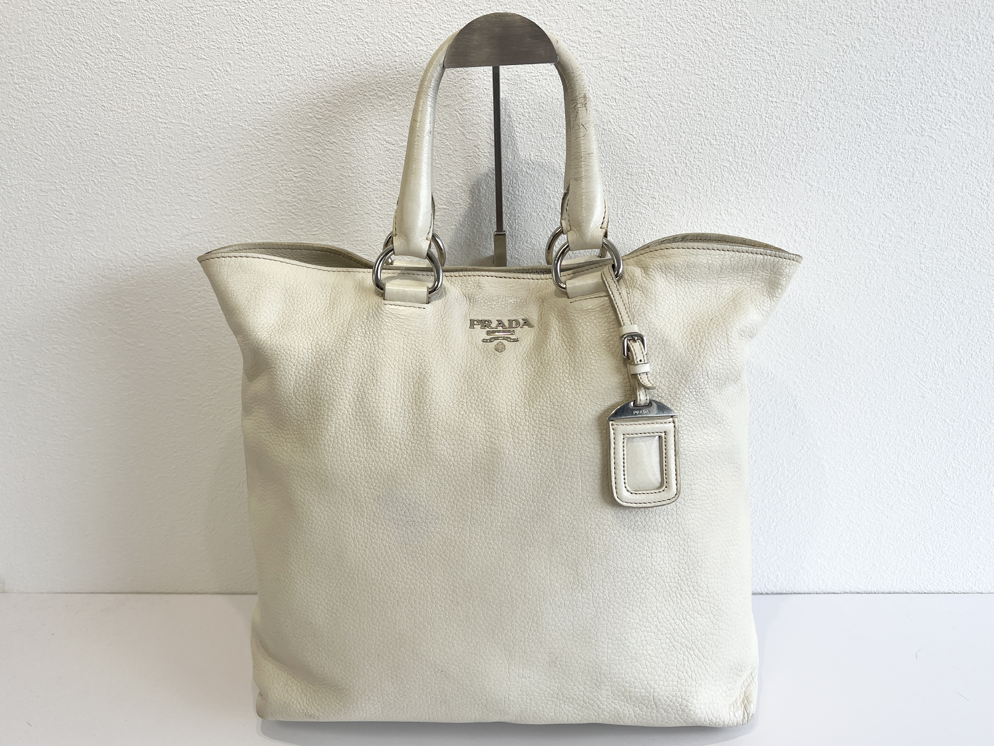 Vitello Daino Leather 2-way Shoulder Bag Tote Bag Handbag Tote Bag — view 2