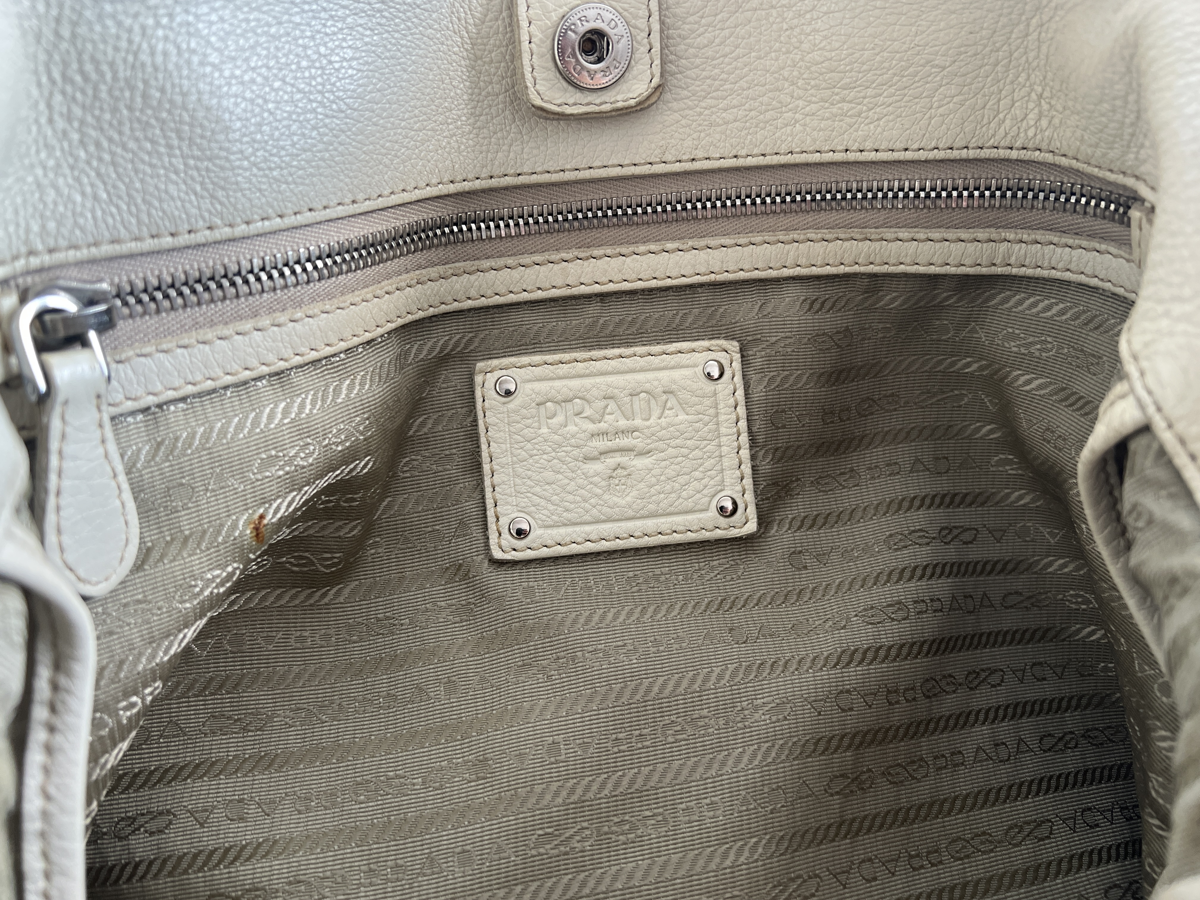 Vitello Daino Leather 2-way Shoulder Bag Tote Bag Handbag Tote Bag — view 8