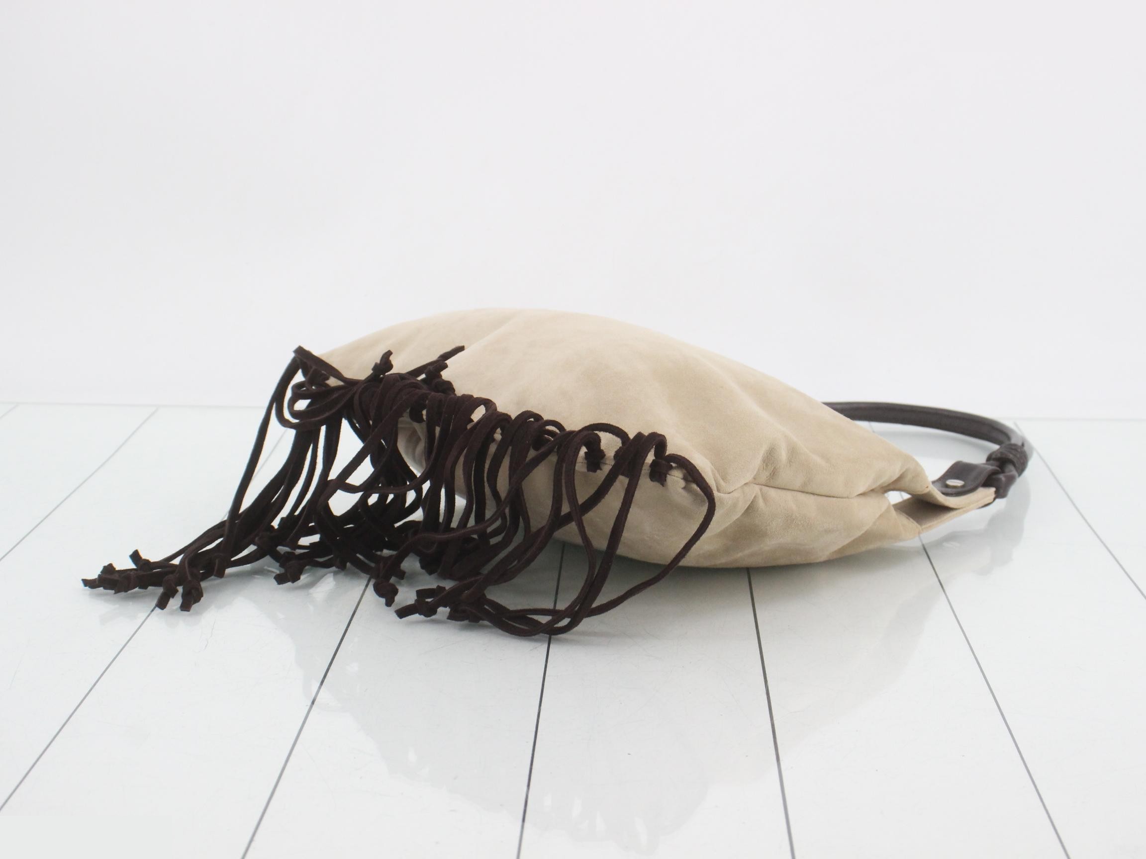 Suede fringe eagle bag — view 6