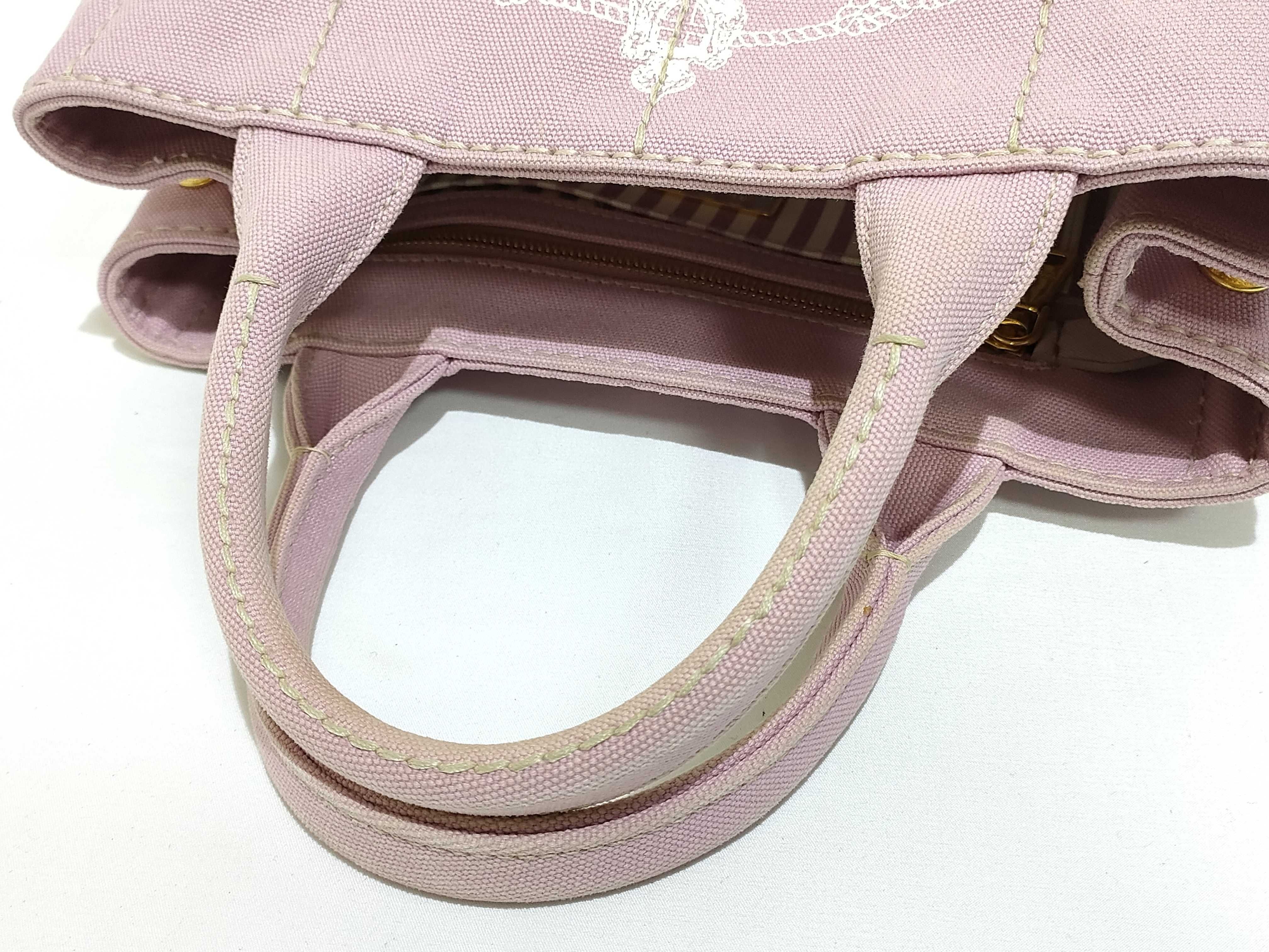 Canapa Canvas 2-Way Handbag, Pink, 1BG439 (Handbag) — view 3