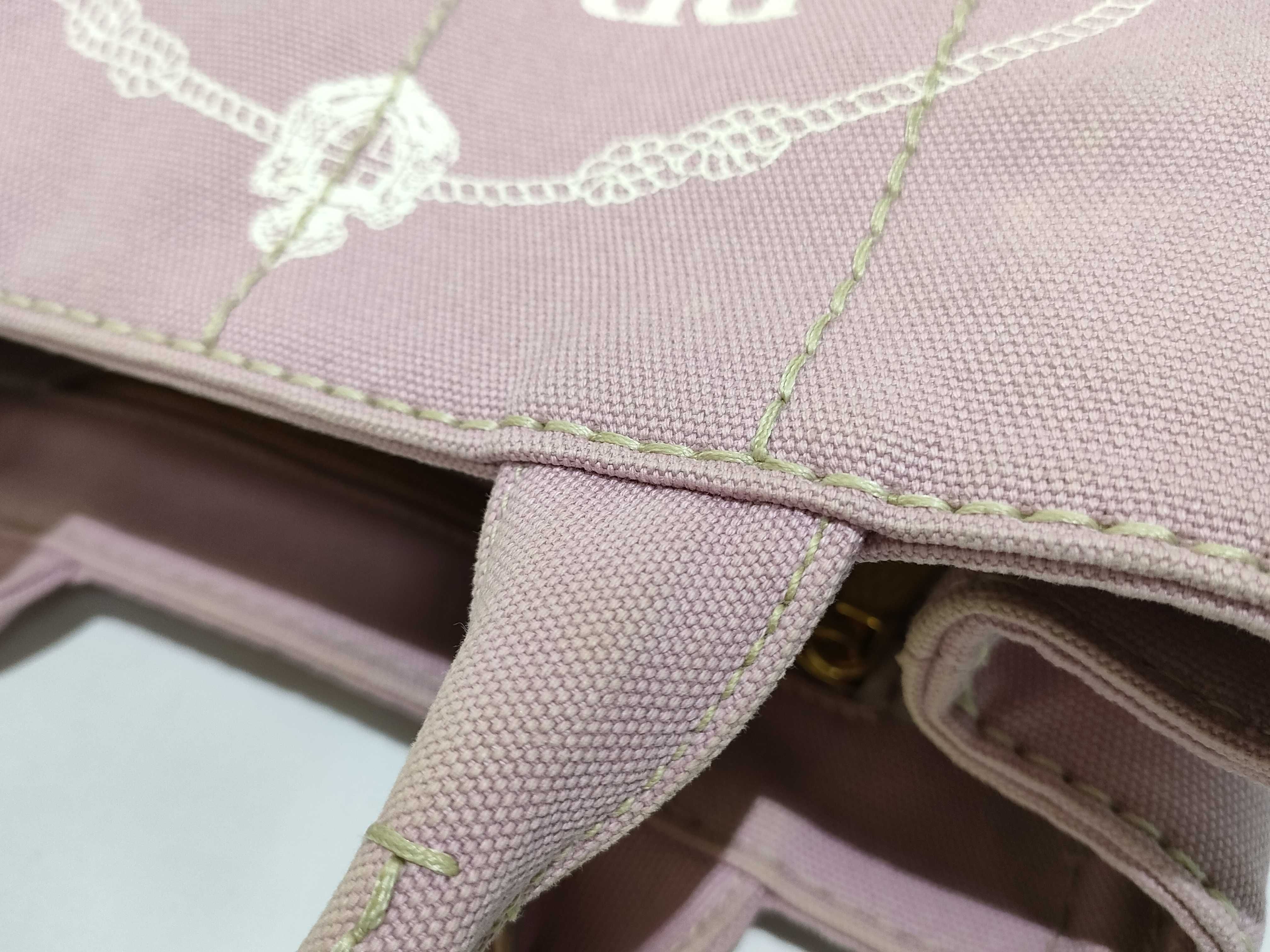 Canapa Canvas 2-Way Handbag, Pink, 1BG439 (Handbag) — view 5