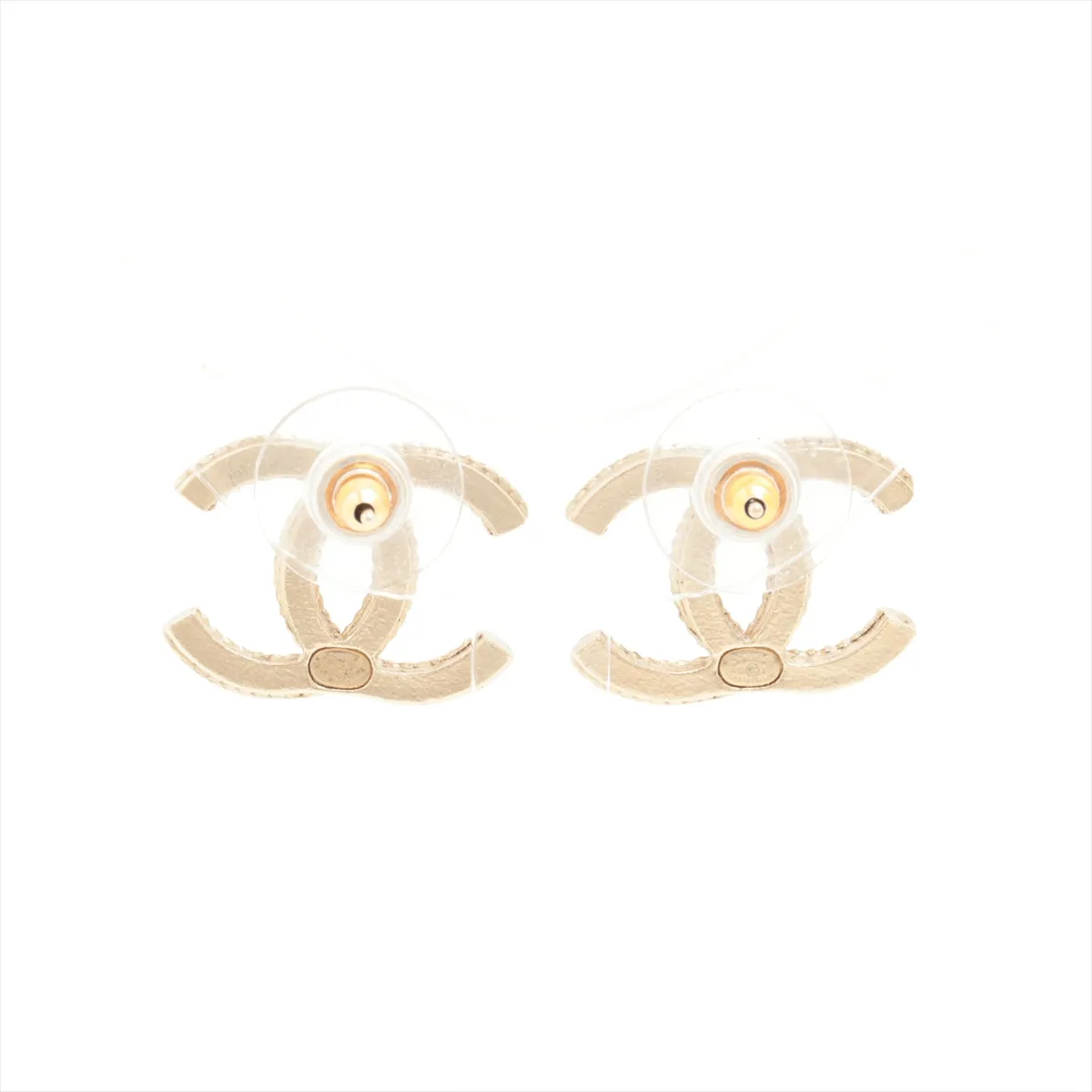 Cocomark A19K Earrings (for both ears) GP x Rhinestone Gold — view 2