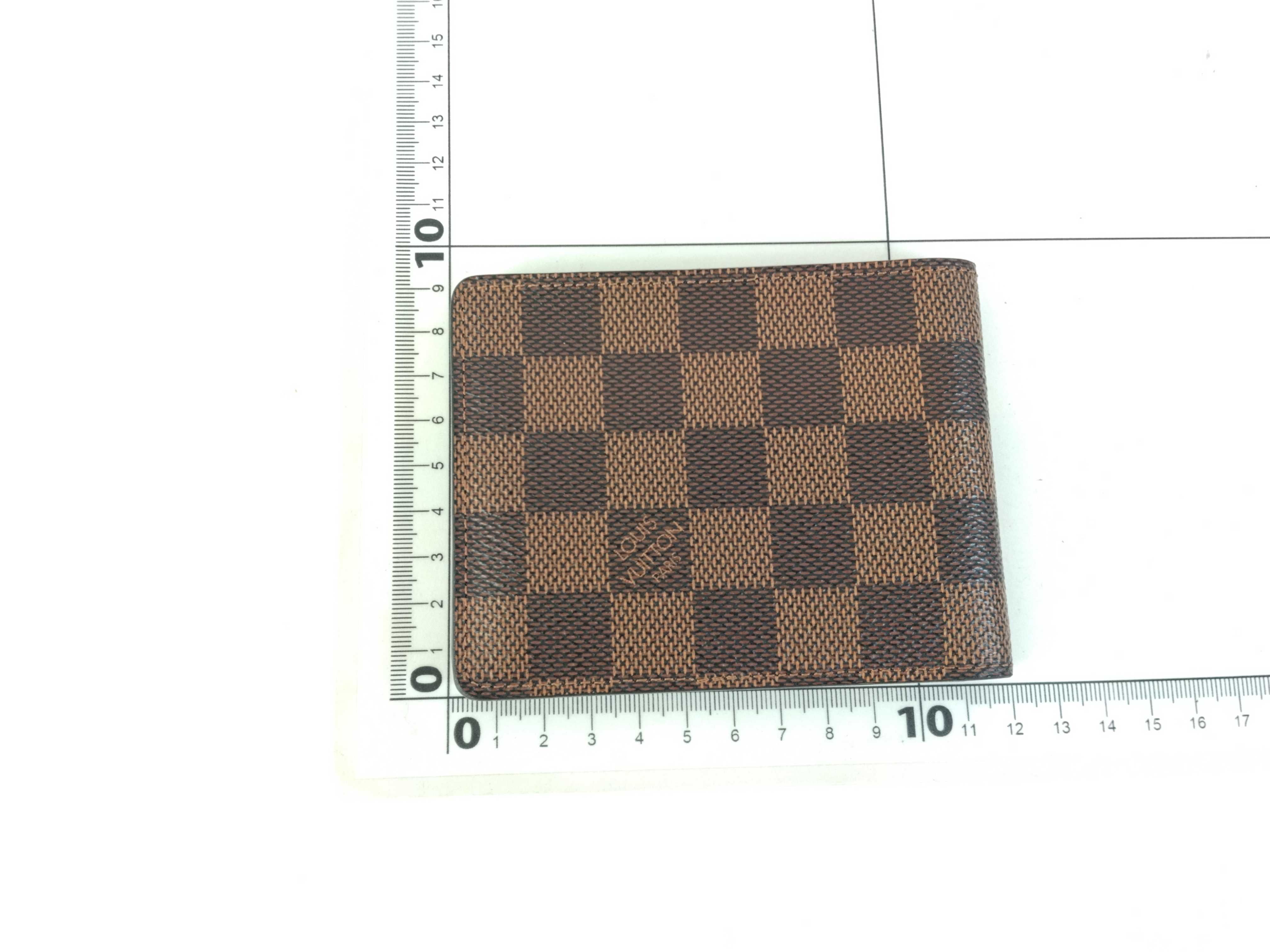 Damier Portefeuille Slender N61208 CT0199 Wallet — view 2