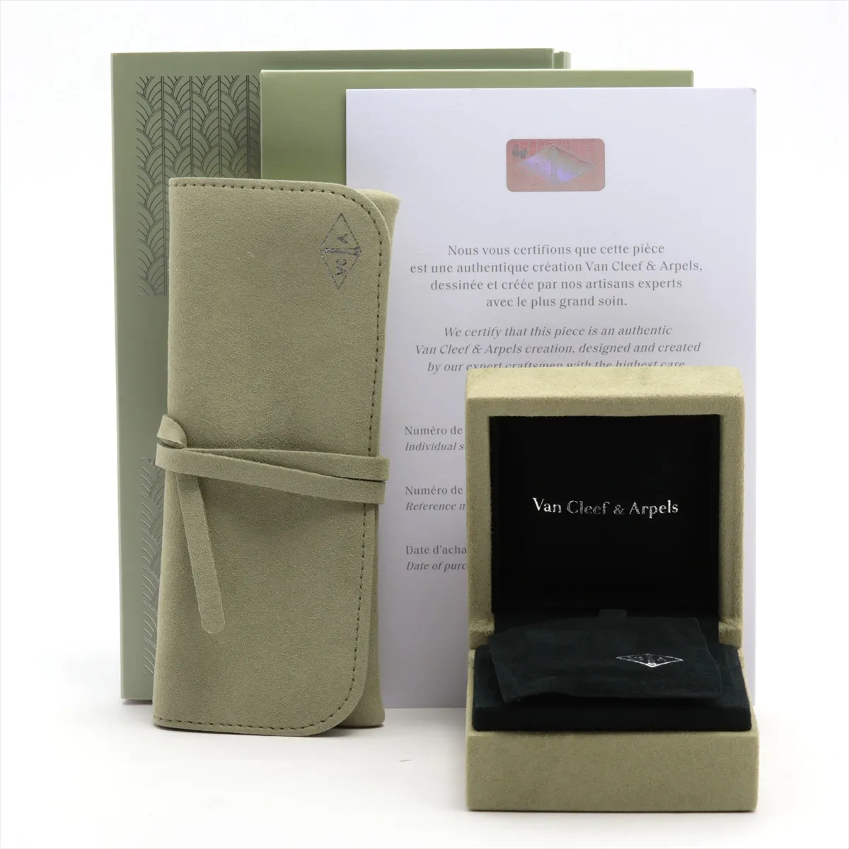 Frivole Mini Diamond Necklace 750(WG) 3.4g JP368556 VCARP0J400 — view 7