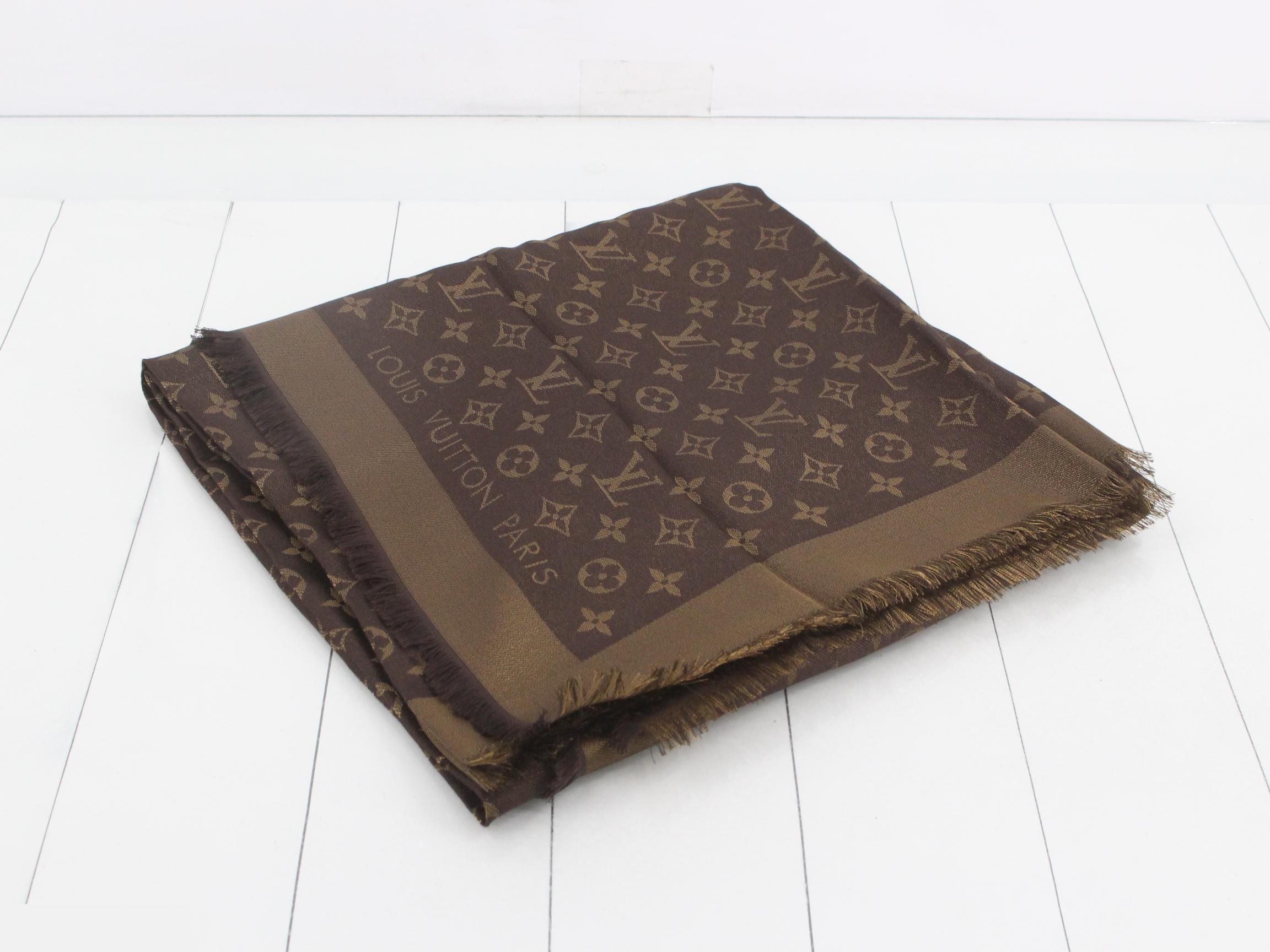 Monogram Shawl