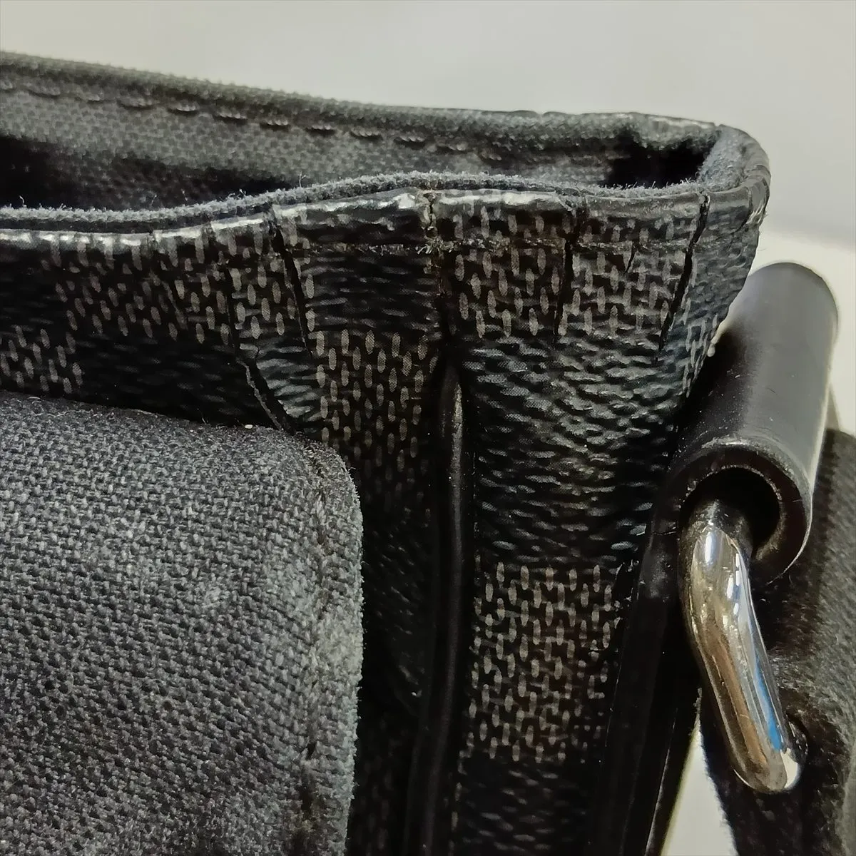 Damier Graphite District PM N41260 FL0194 Black — view 12