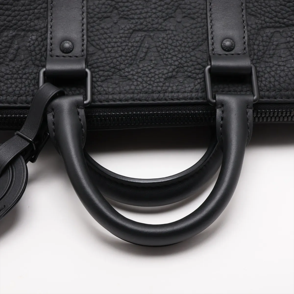 Taurillon Monogram Keepall Bandoulière 35 M22765 Black (RFID detected) — view 5
