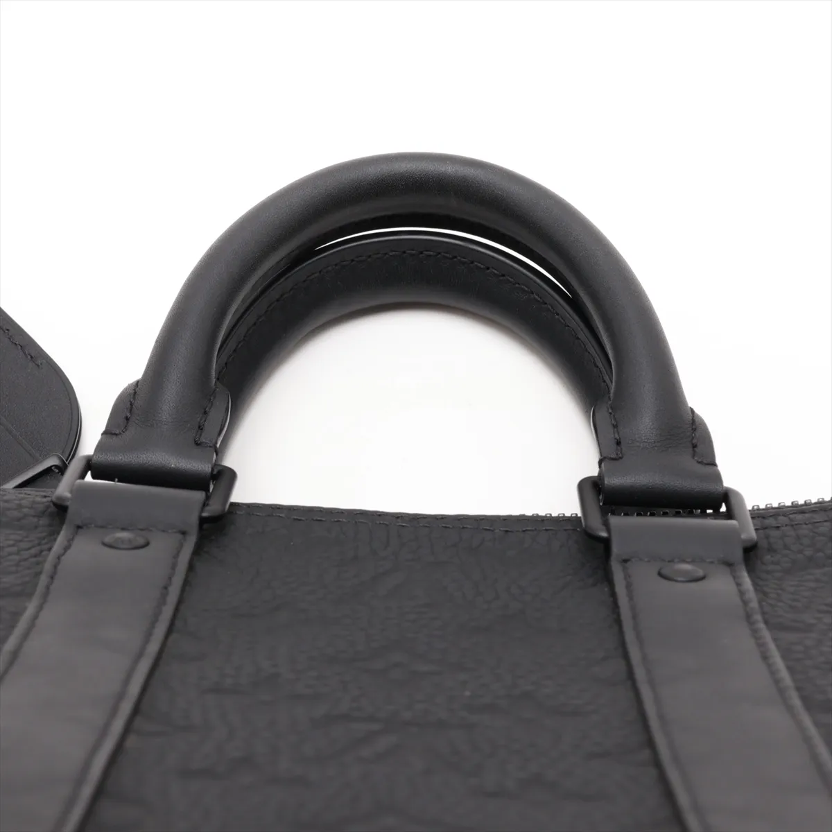 Taurillon Monogram Keepall Bandoulière 35 M22765 Black (RFID detected) — view 6