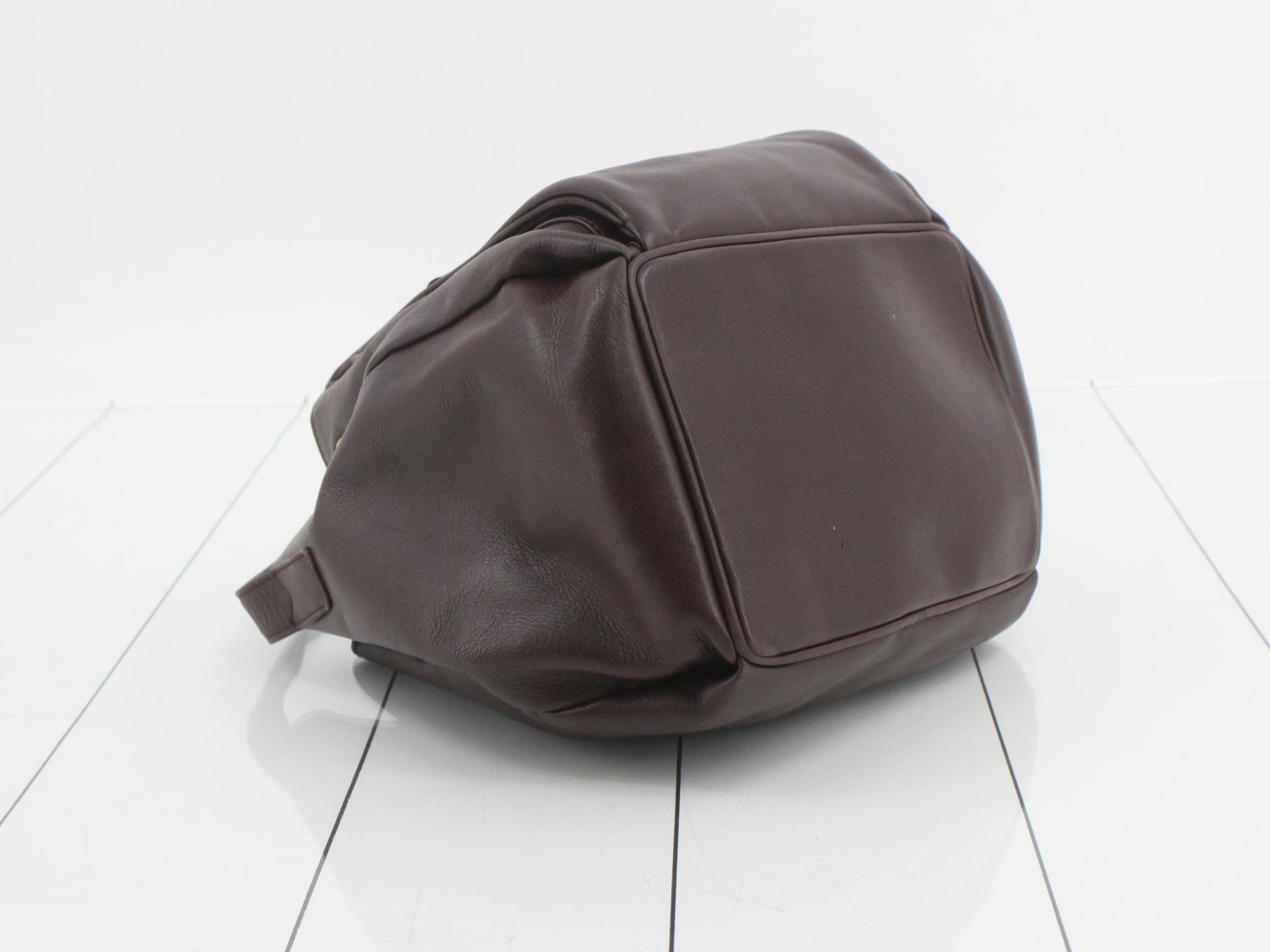 Leather shoulder bag — view 5