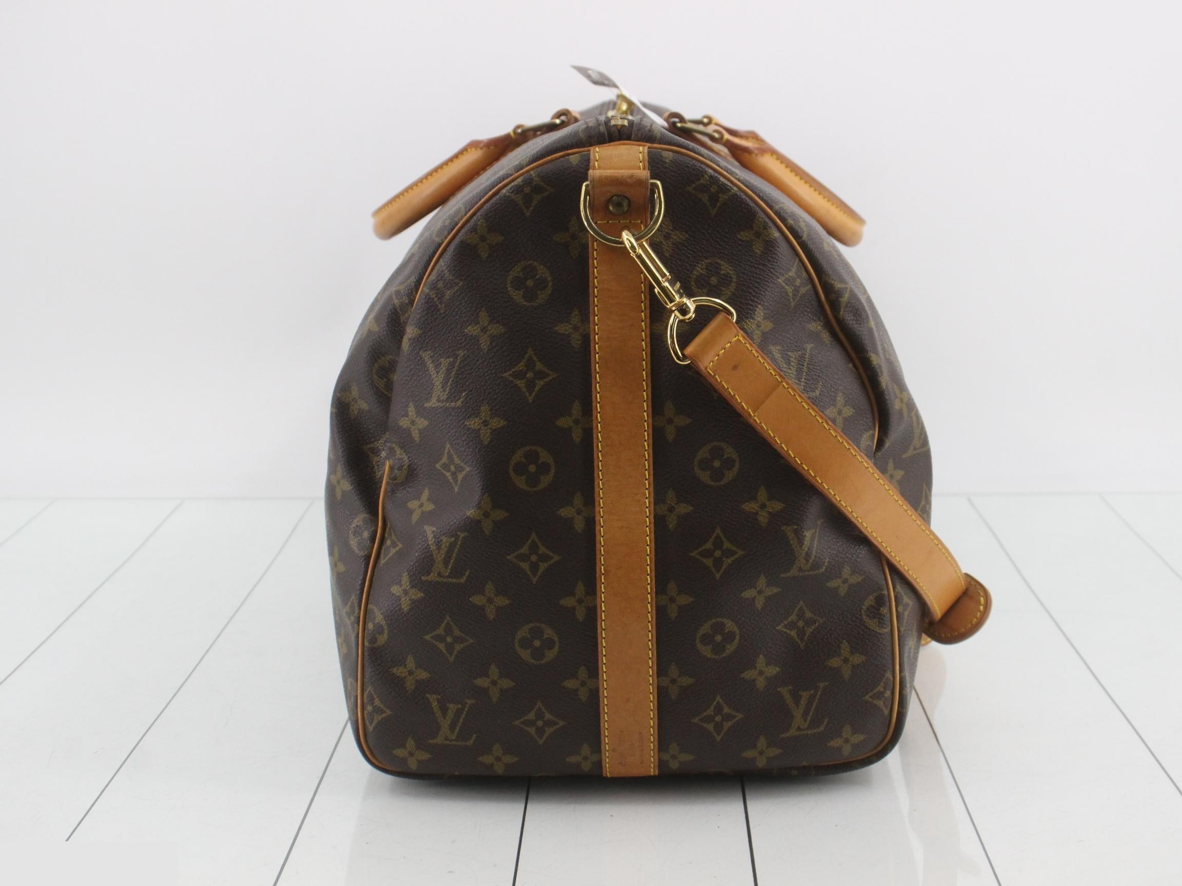 Keepall Bandoulière 55 with shoulder strap — view 4