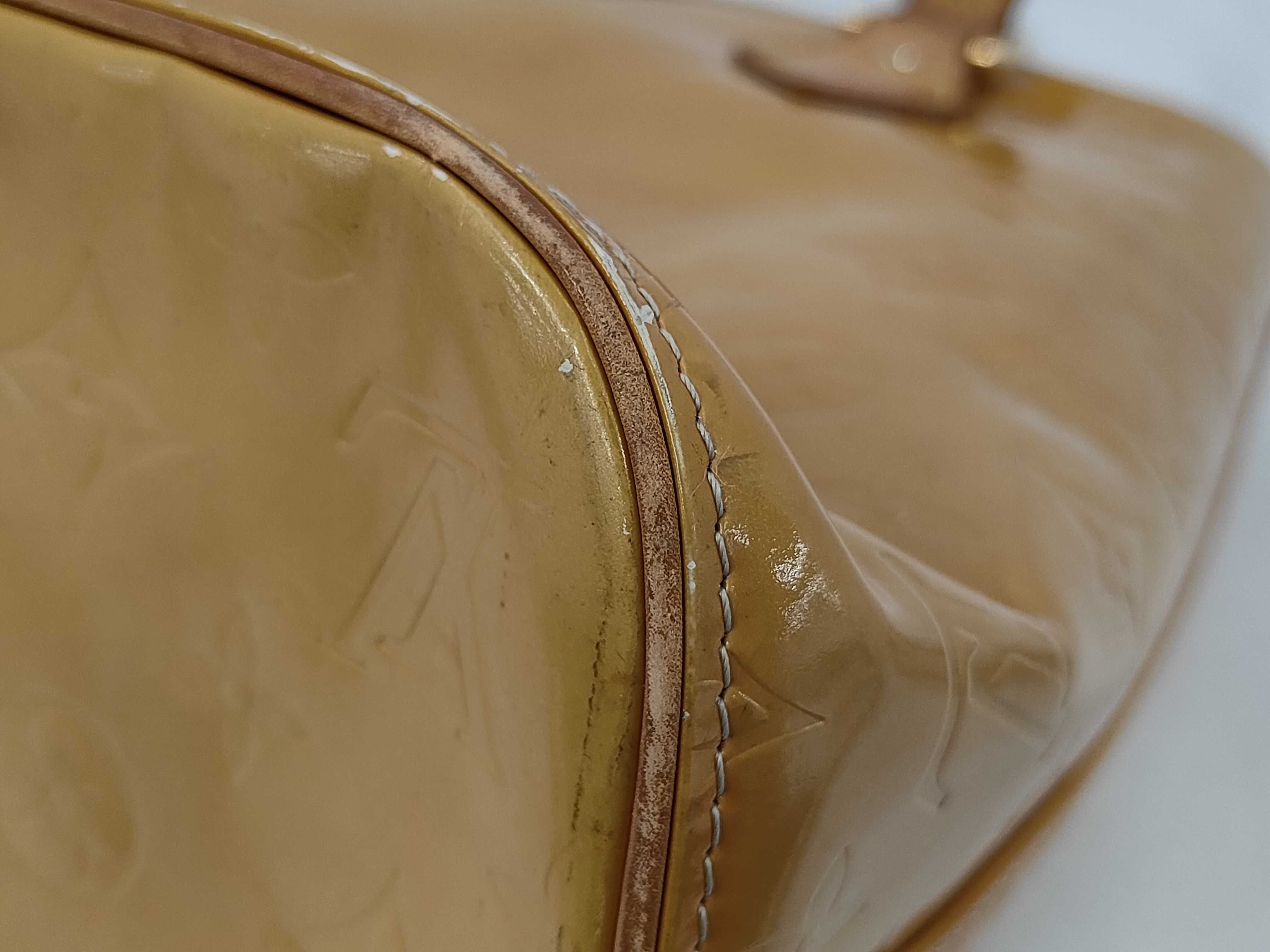 Vernis Yellow Handbag — view 3