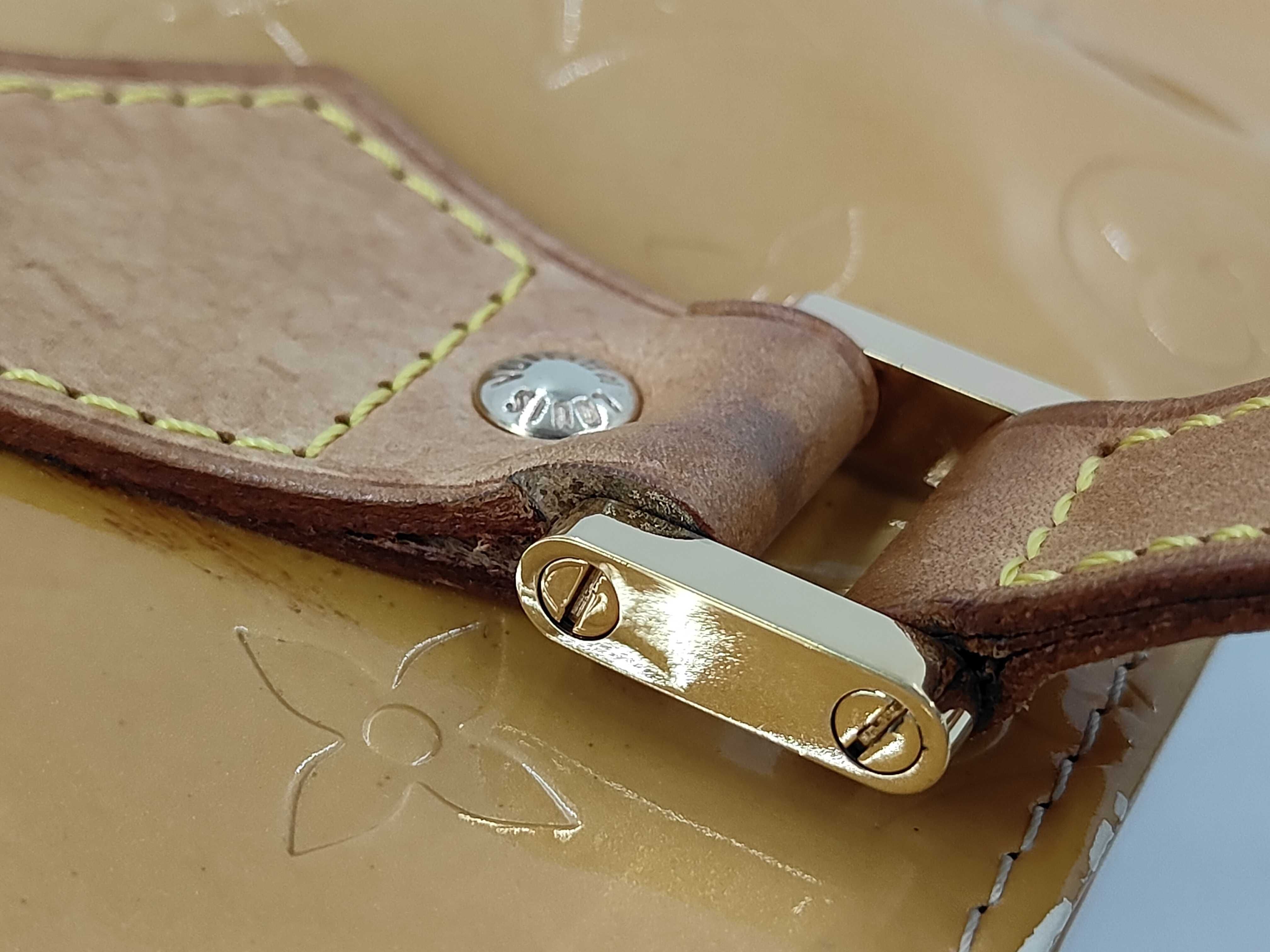 Vernis Yellow Handbag — view 7