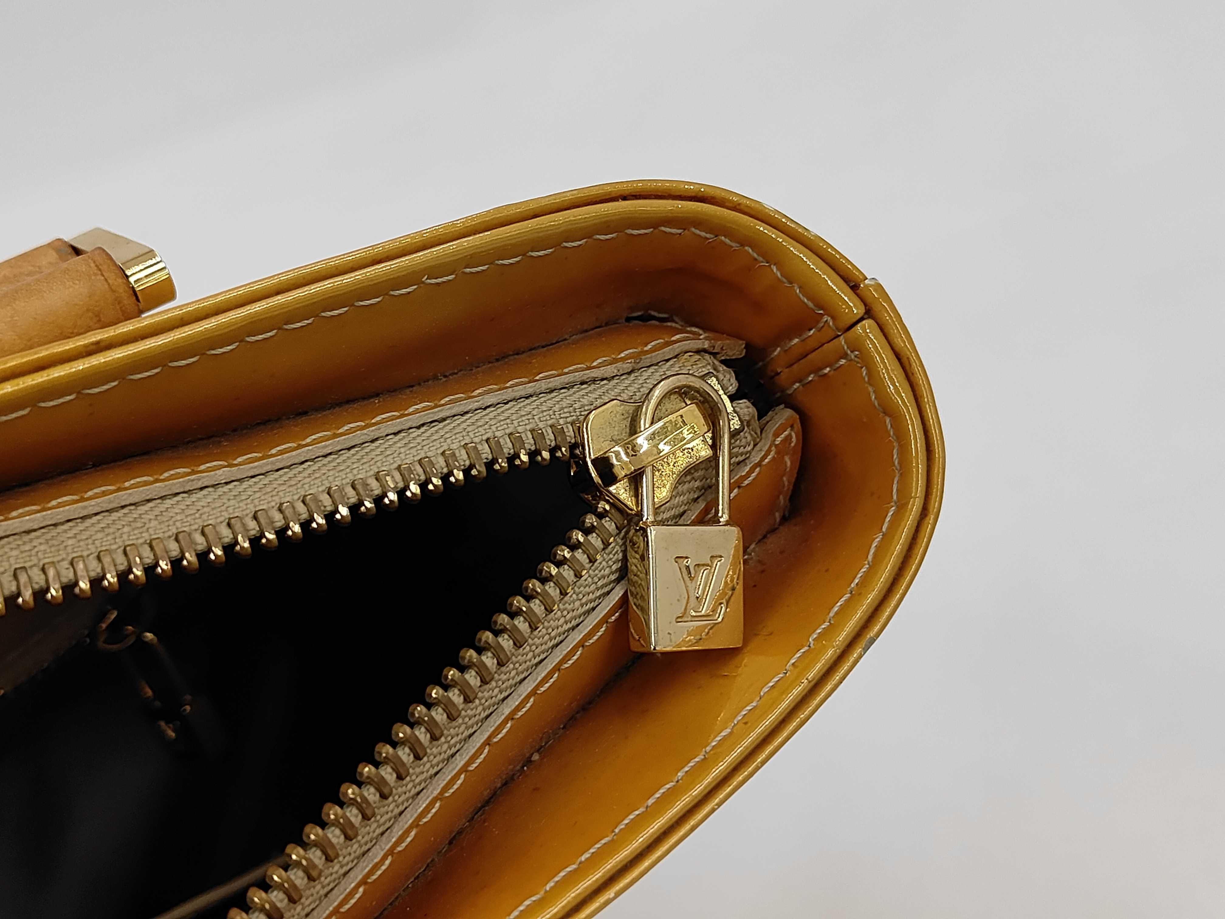 Vernis Yellow Handbag — view 8