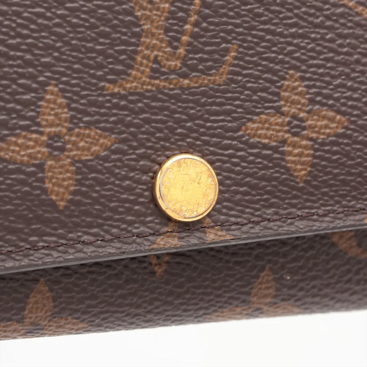 Monogram Multicle 6 M62630 Brown Key Case with Initials RFID Reactive — view 7