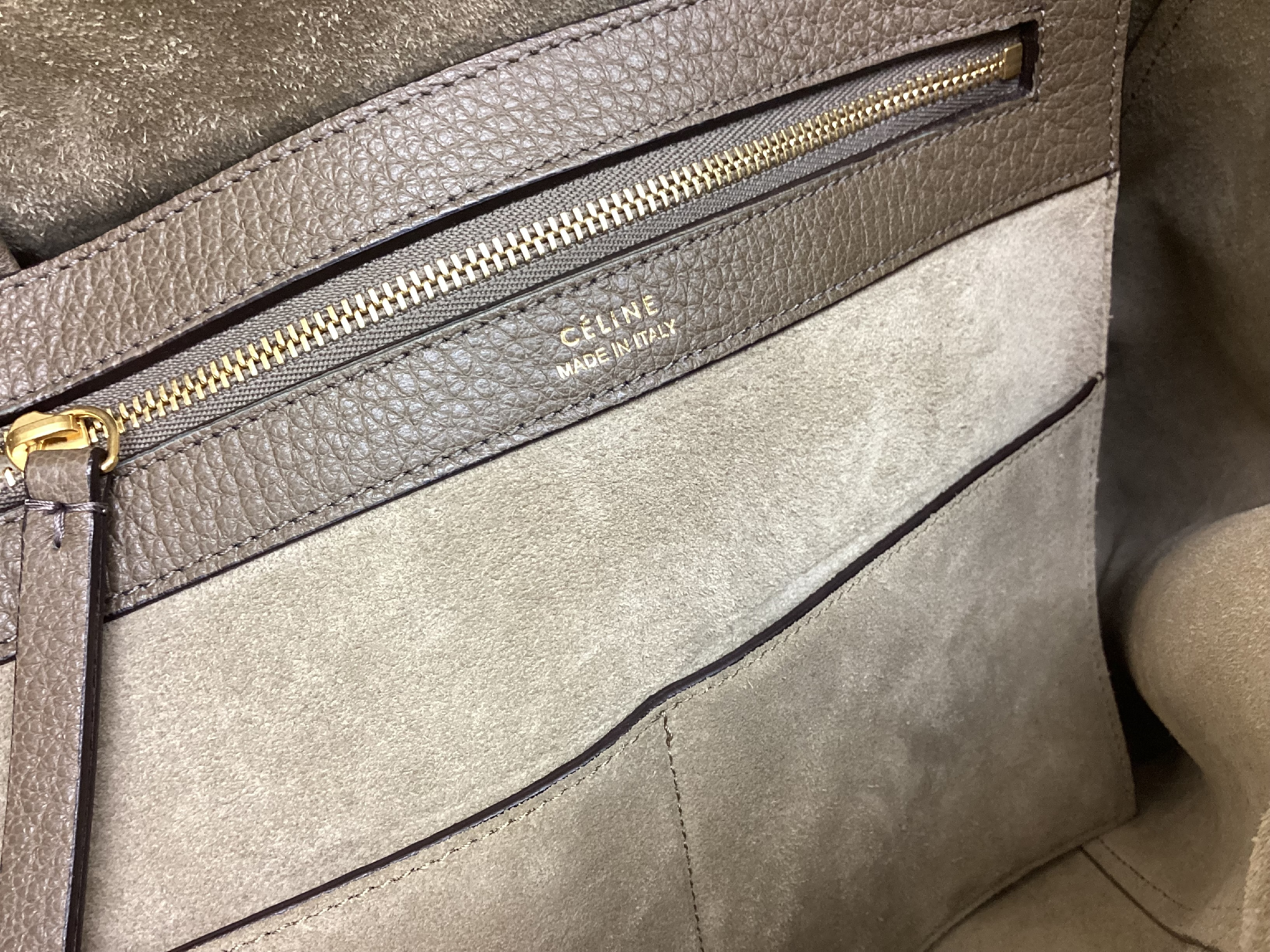 Cabas Phantom Greige Tote Bag — view 3