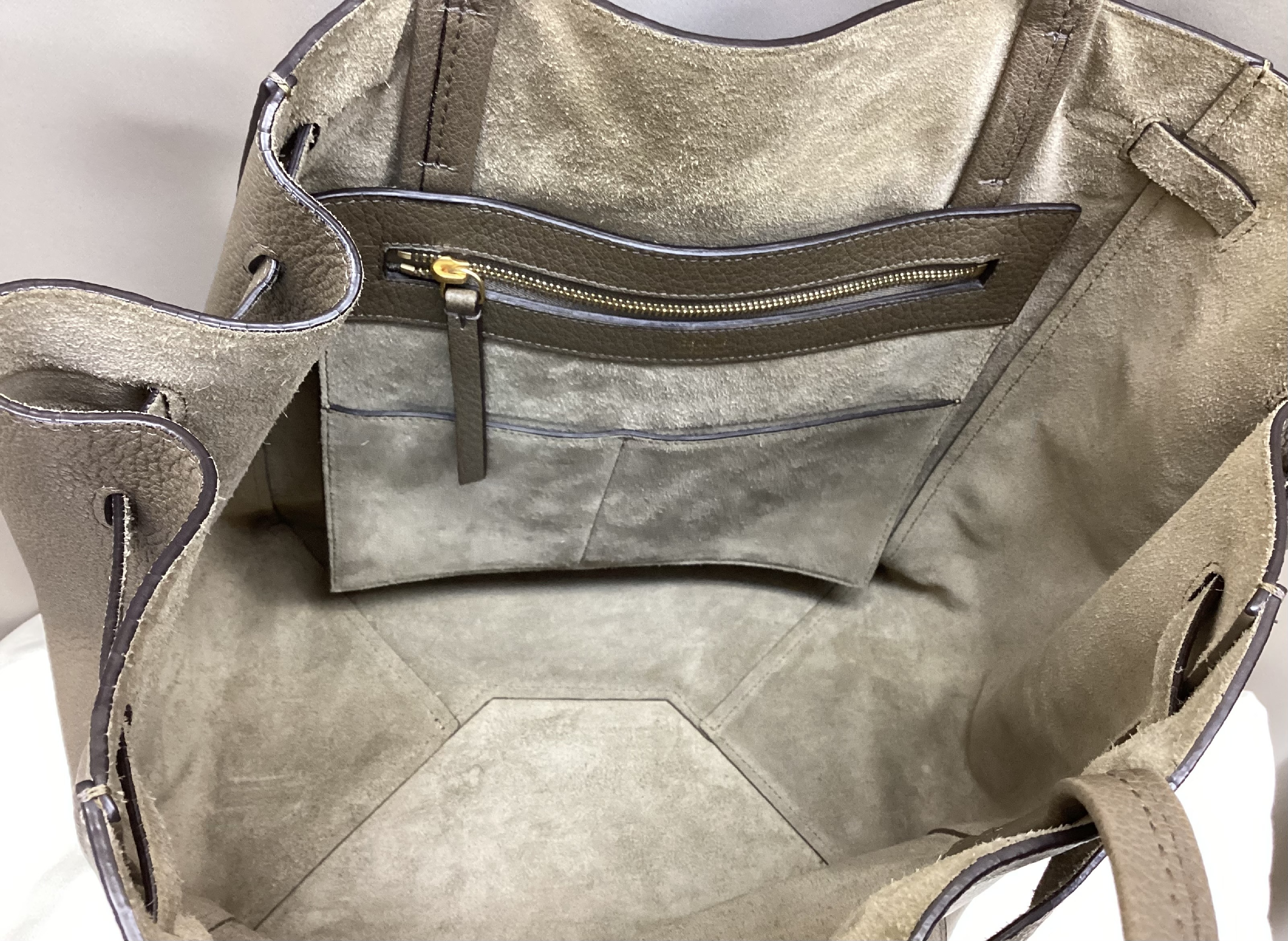 Cabas Phantom Greige Tote Bag — view 4