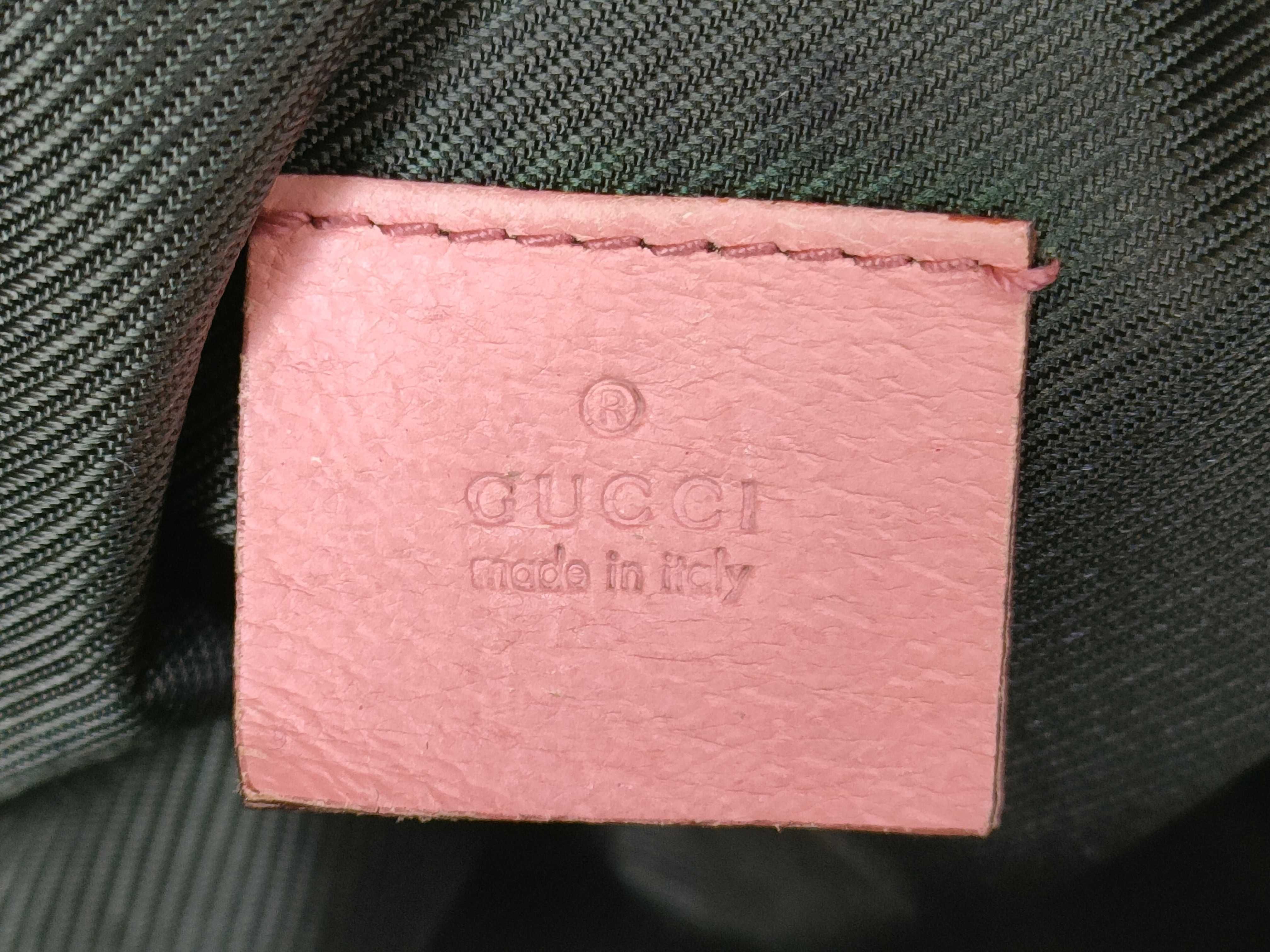 GG Canvas Handbag, Pink — view 11