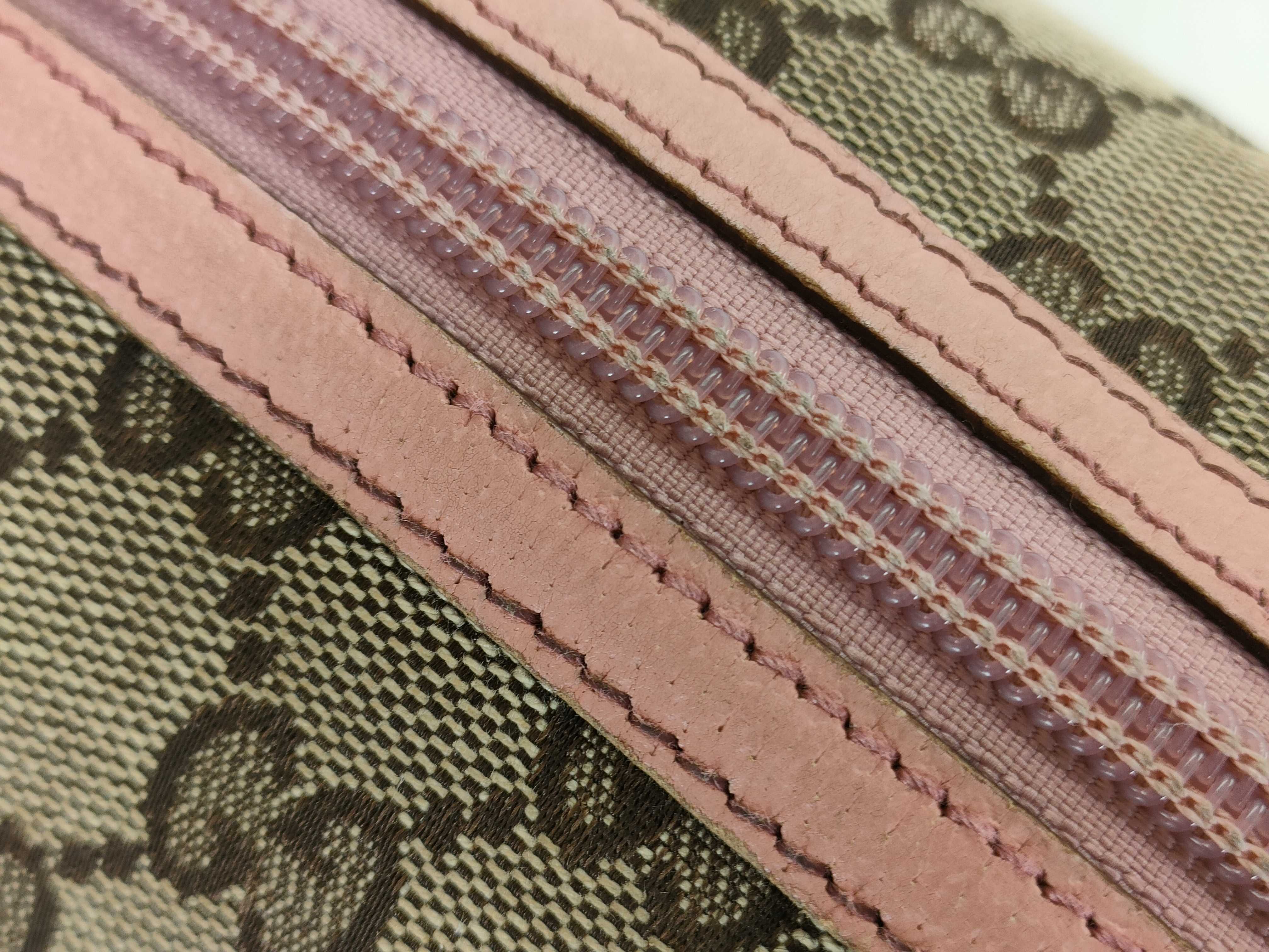 GG Canvas Handbag, Pink — view 6