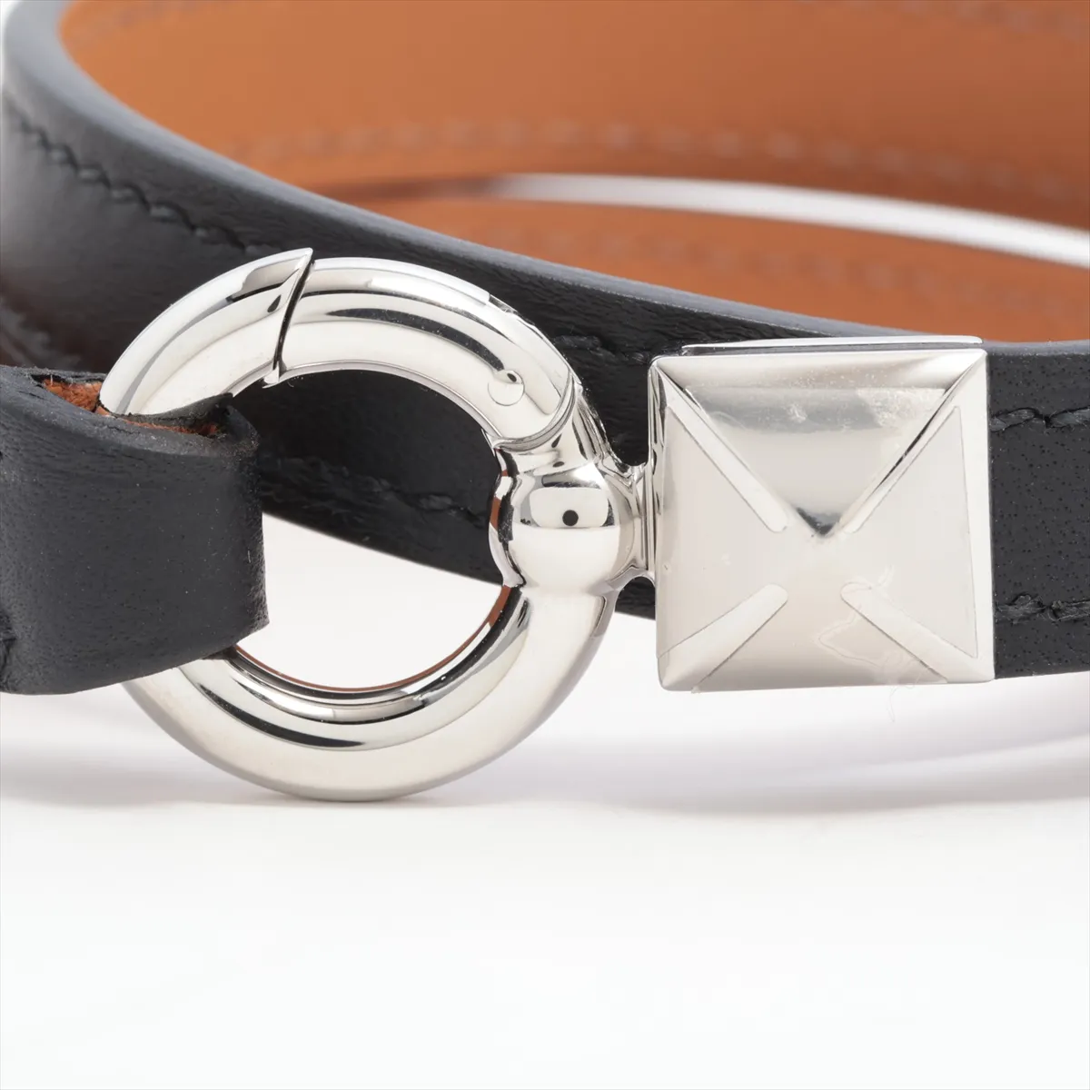 Medor XO W: 2024 Bracelet T4 GP x Leather Black x Silver — view 3