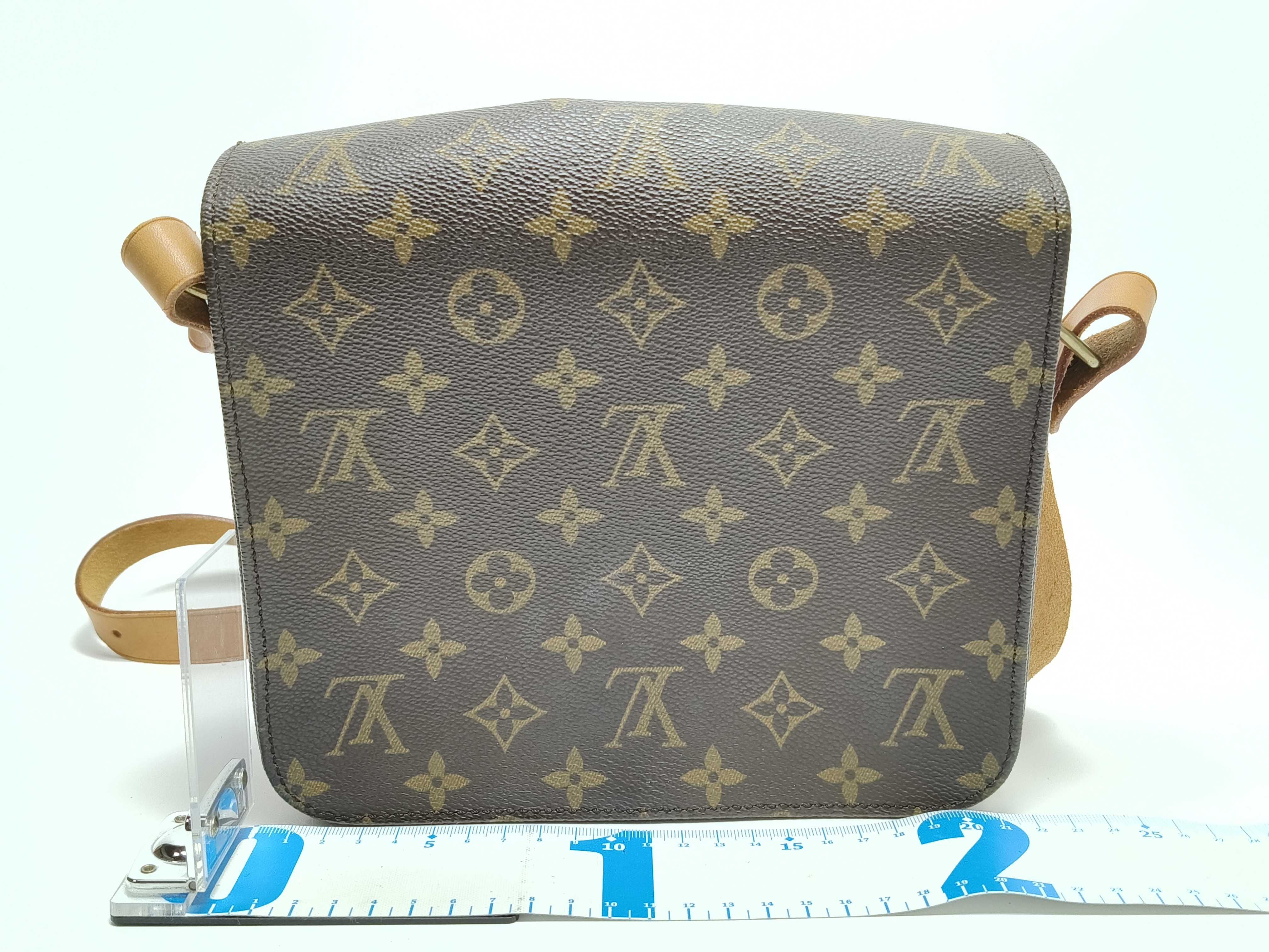 Monogram Vuitton Cartouchiere Shoulder Bag — view 2