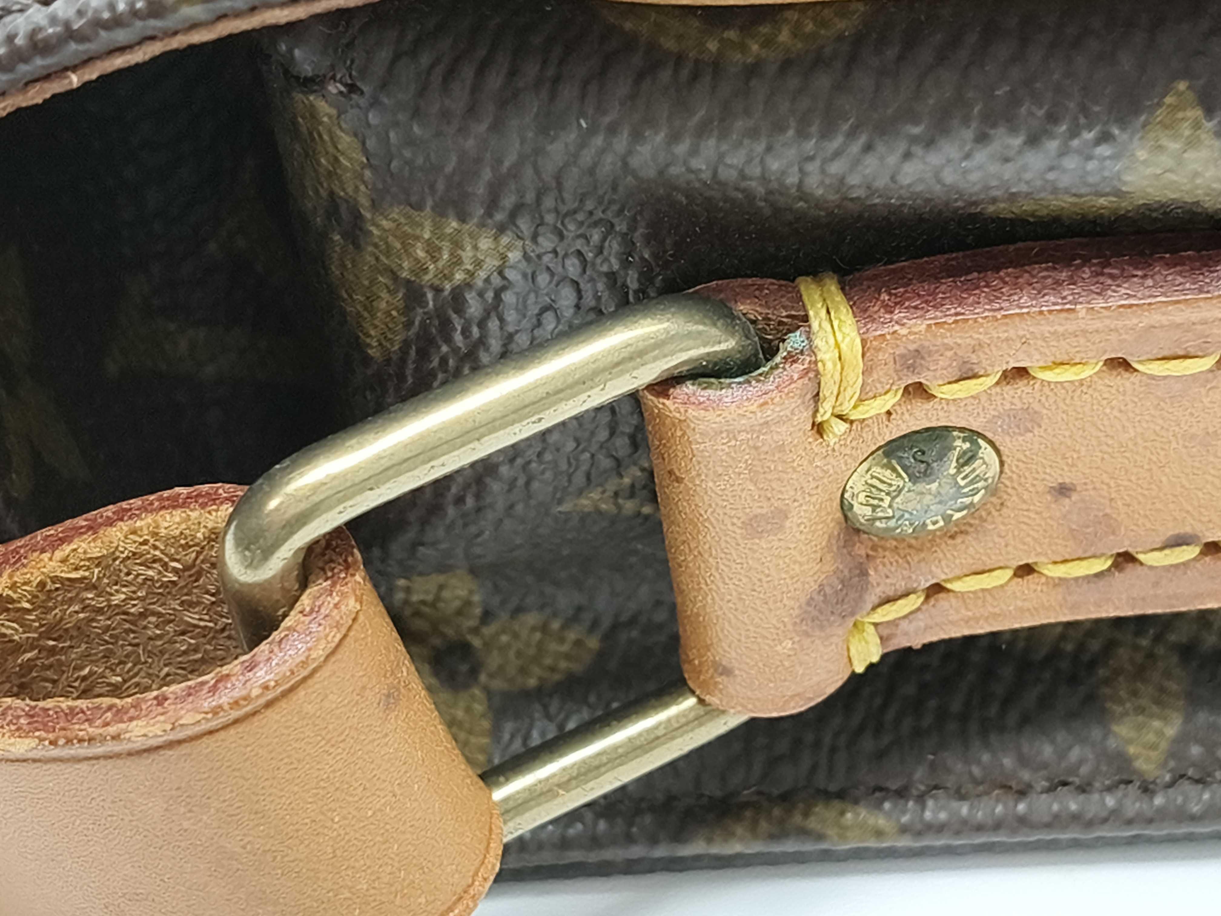 Monogram Vuitton Cartouchiere Shoulder Bag — view 5