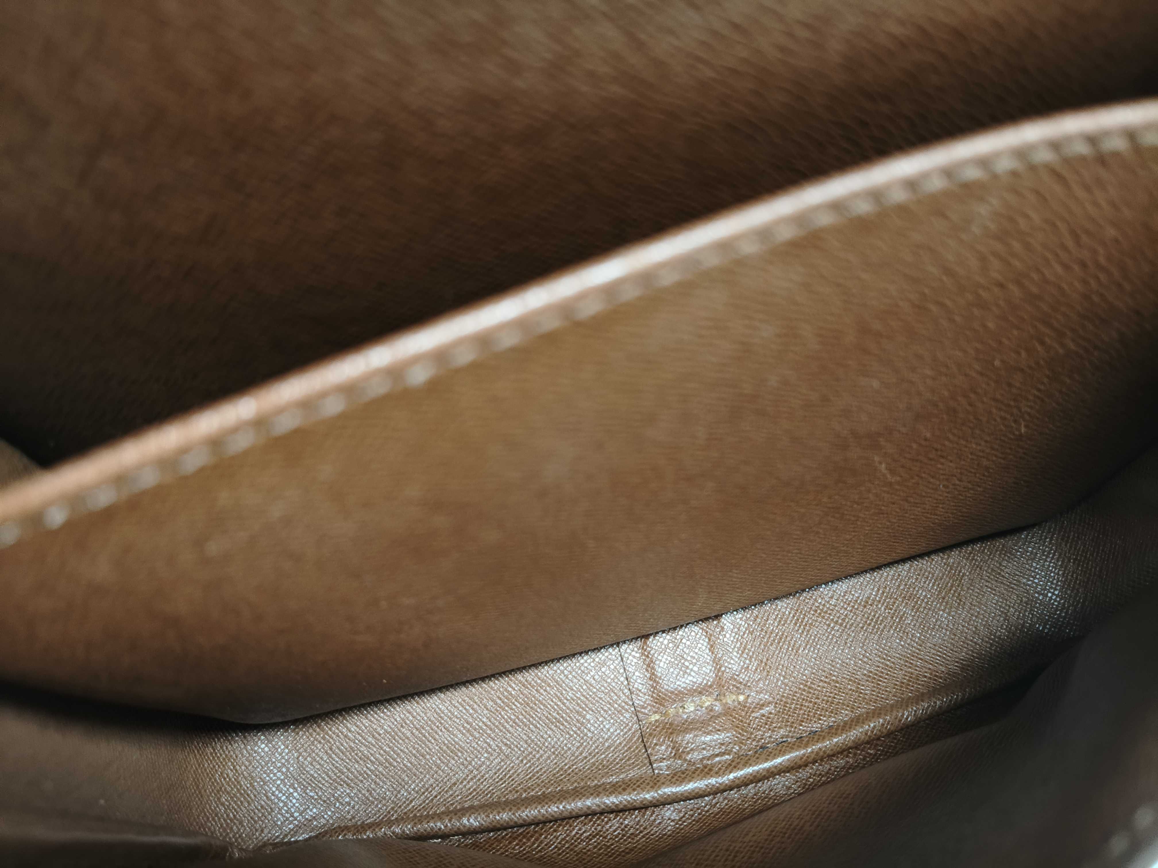 Monogram Vuitton Cartouchiere Shoulder Bag — view 10