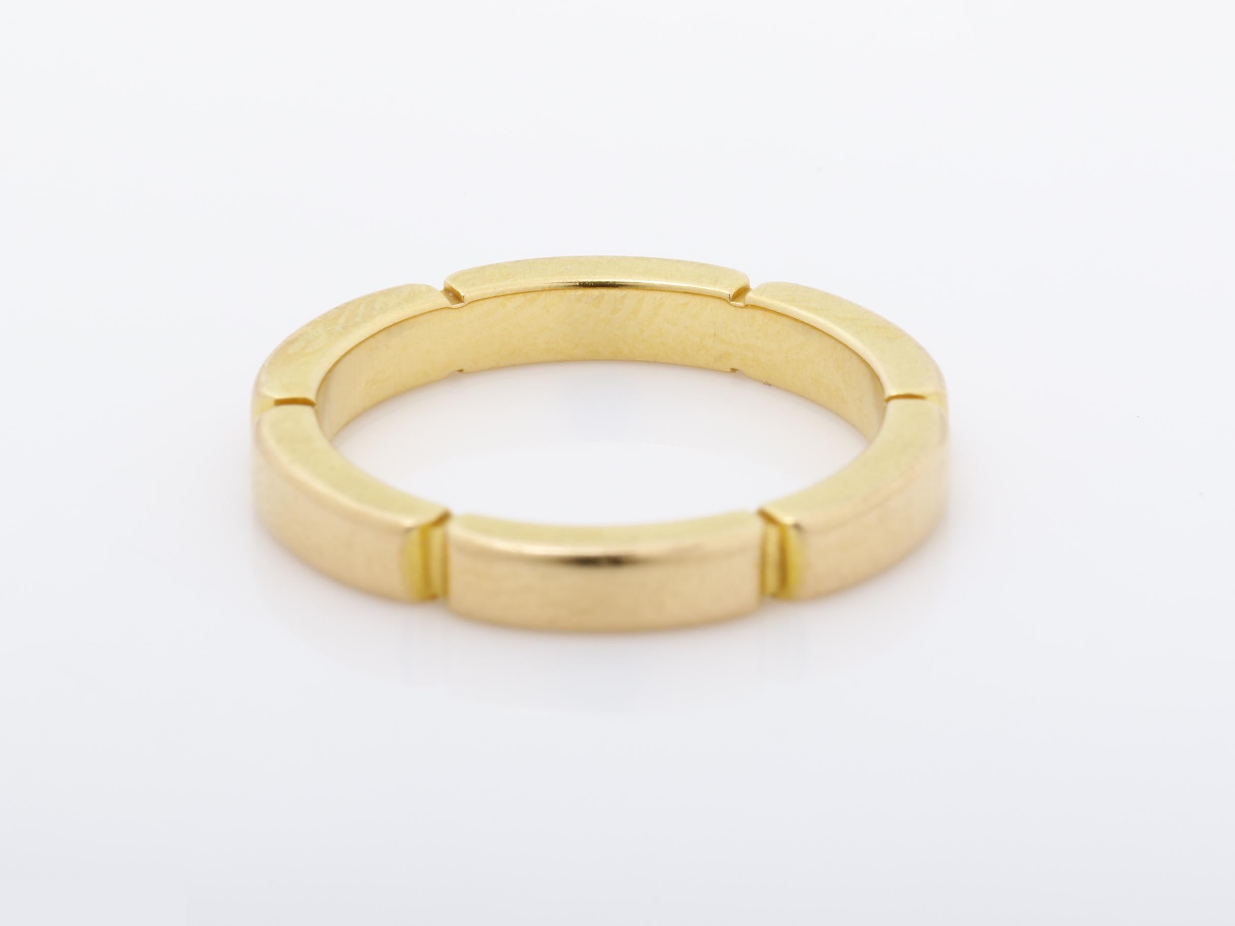 Maillon Panthère Diamond Ring, 750PG, 3.5g, #47 — view 4