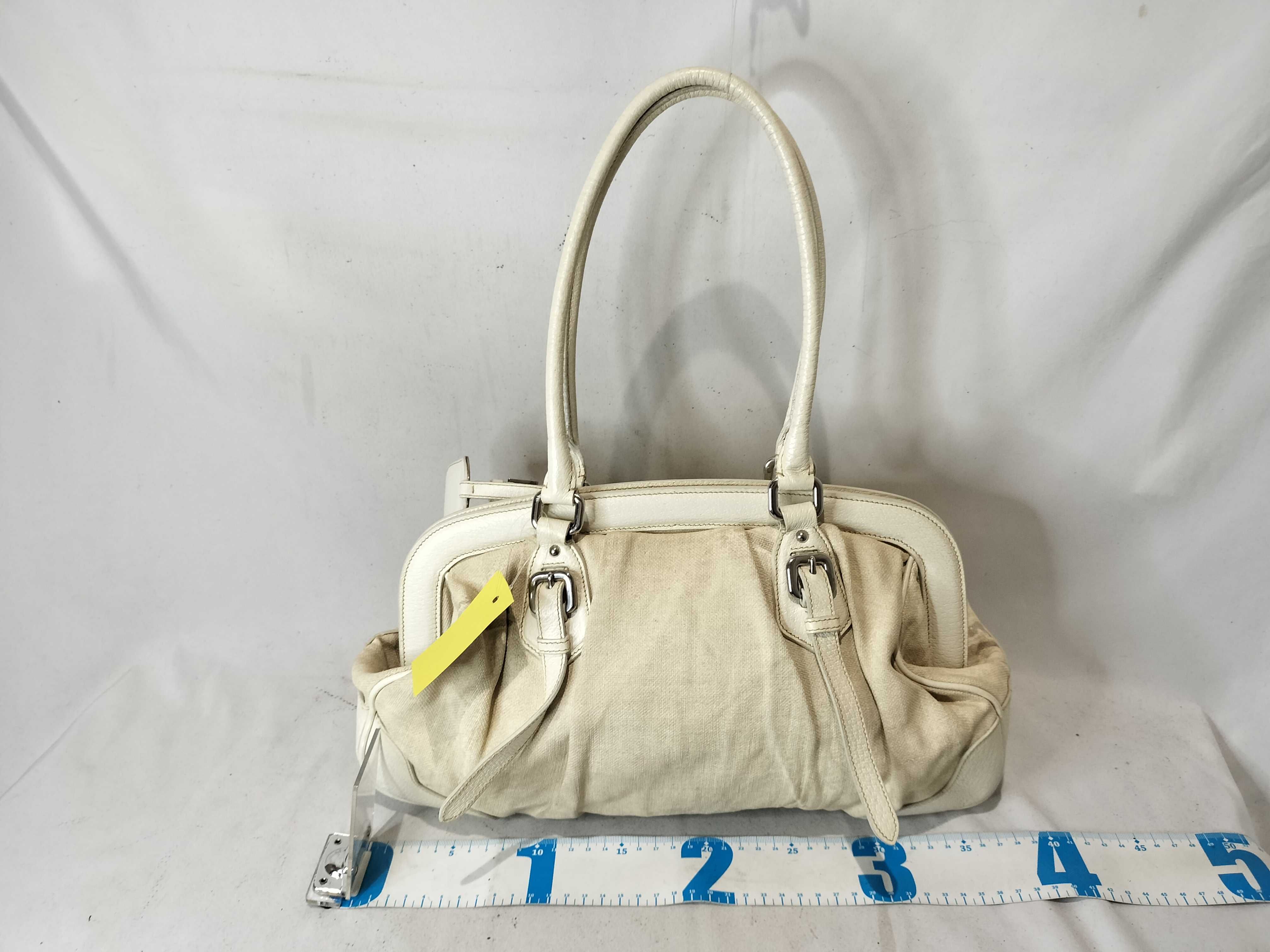 Canvas/Leather Handbag BR3508 — view 3