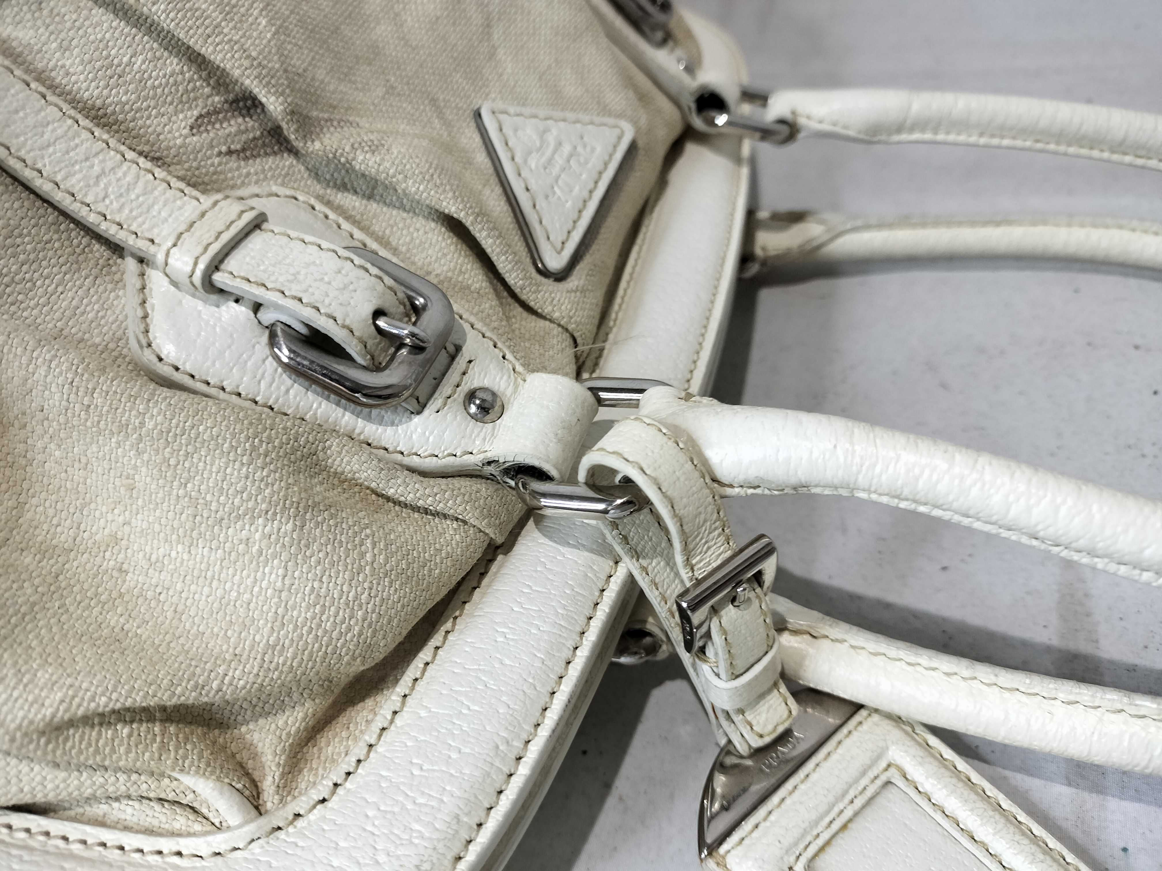 Canvas/Leather Handbag BR3508 — view 6
