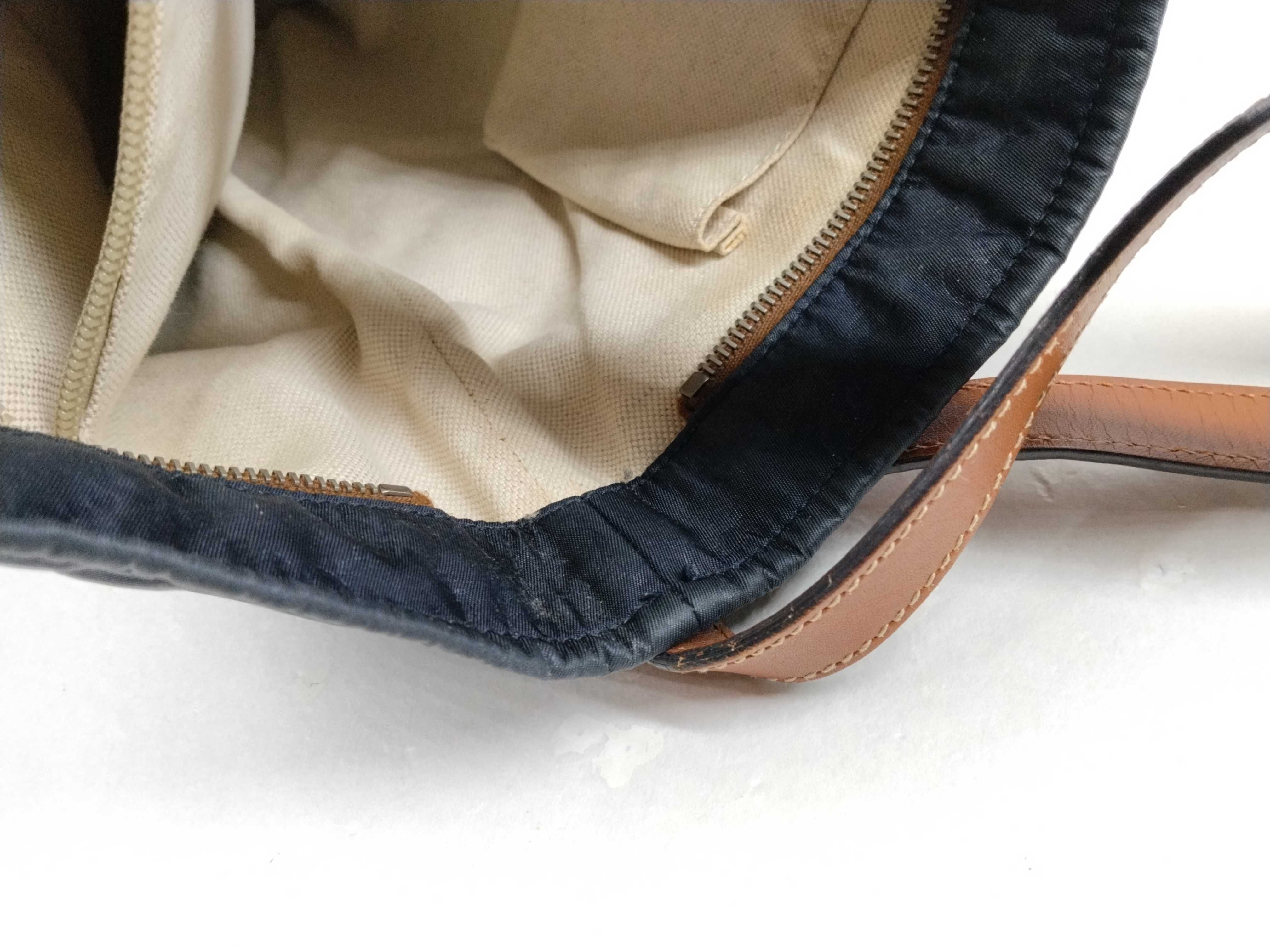 GG Nylon x Leather Shoulder Bag 308840 — view 13