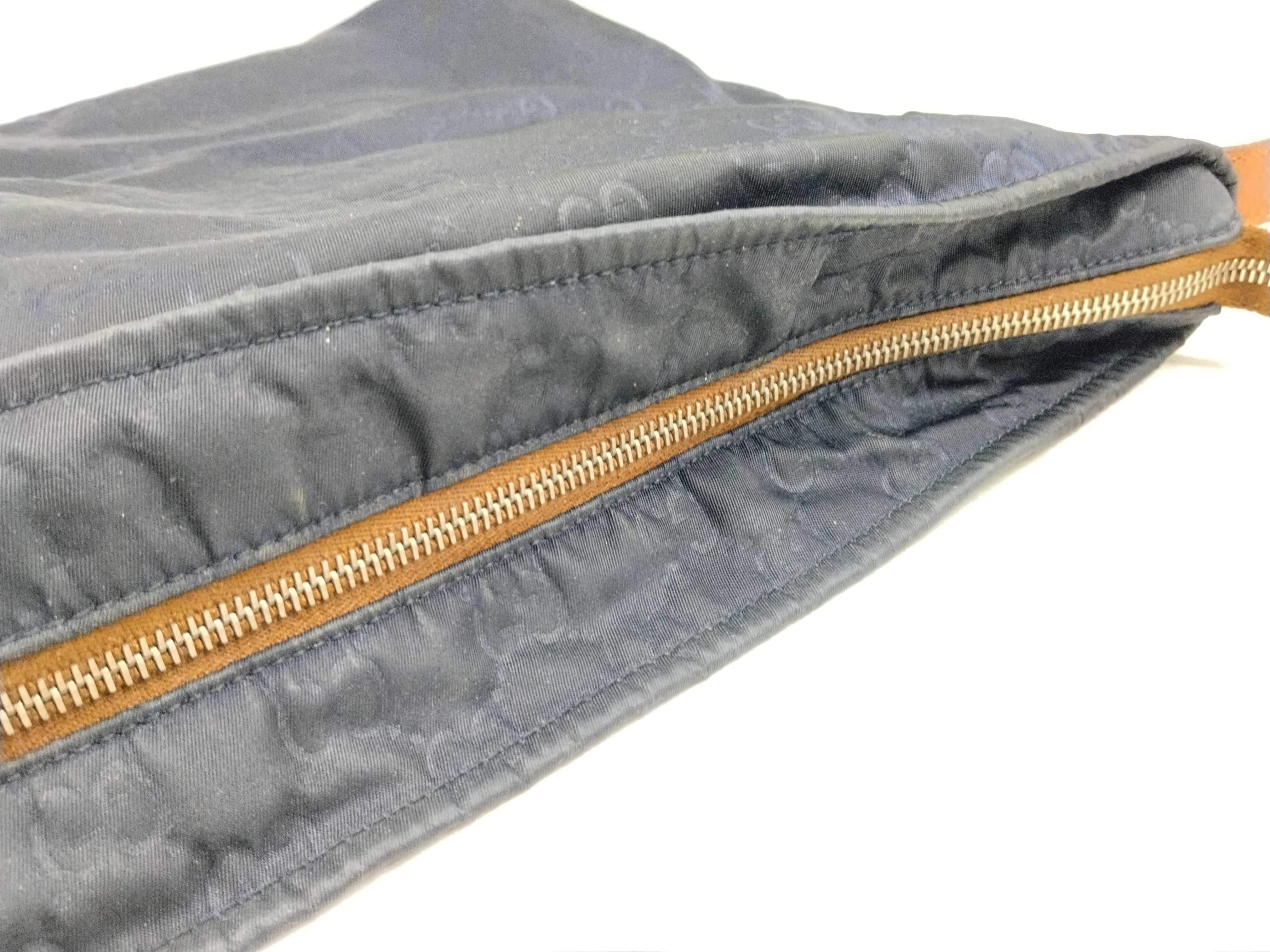 GG Nylon x Leather Shoulder Bag 308840 — view 8