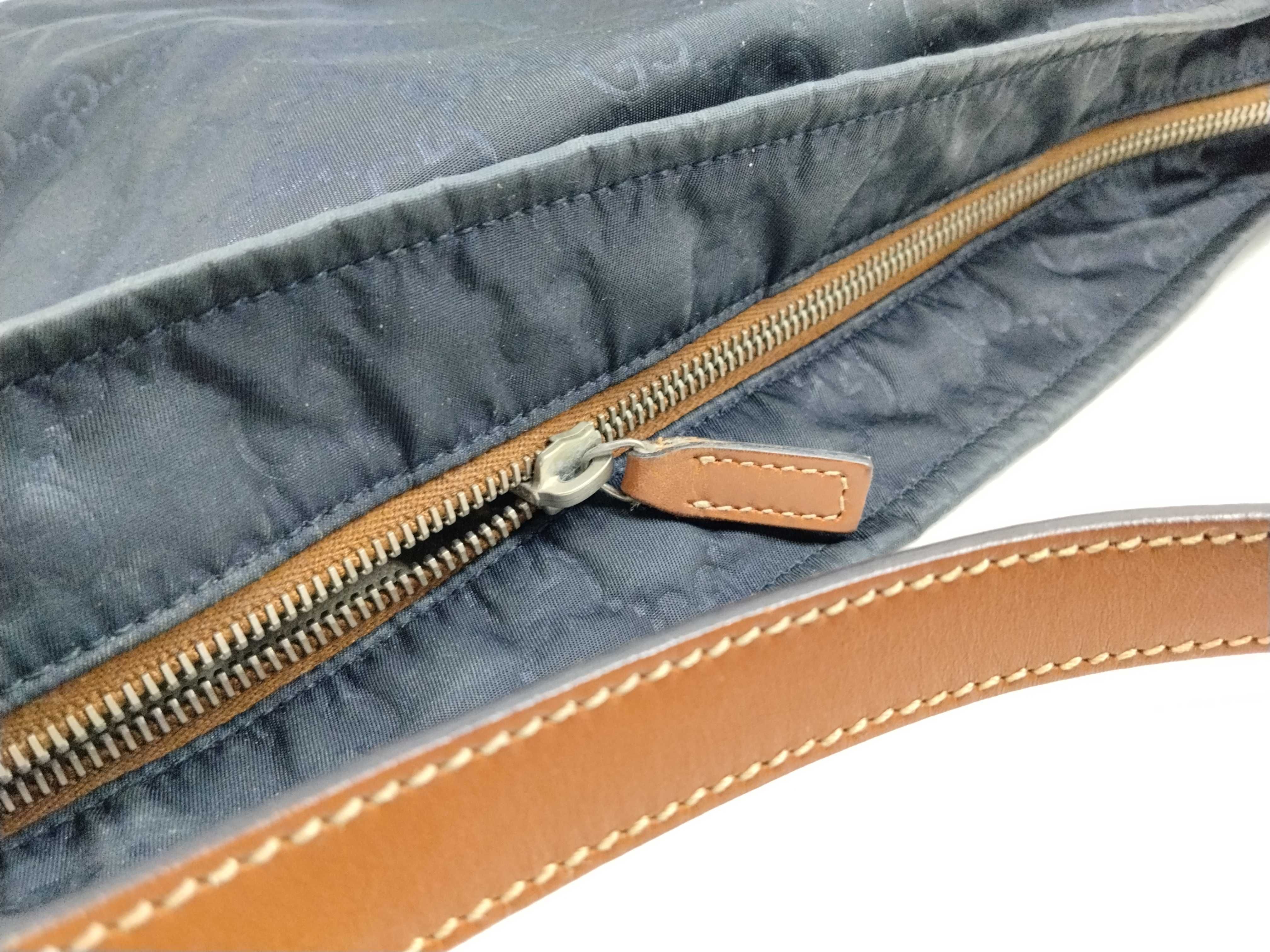 GG Nylon x Leather Shoulder Bag 308840 — view 9
