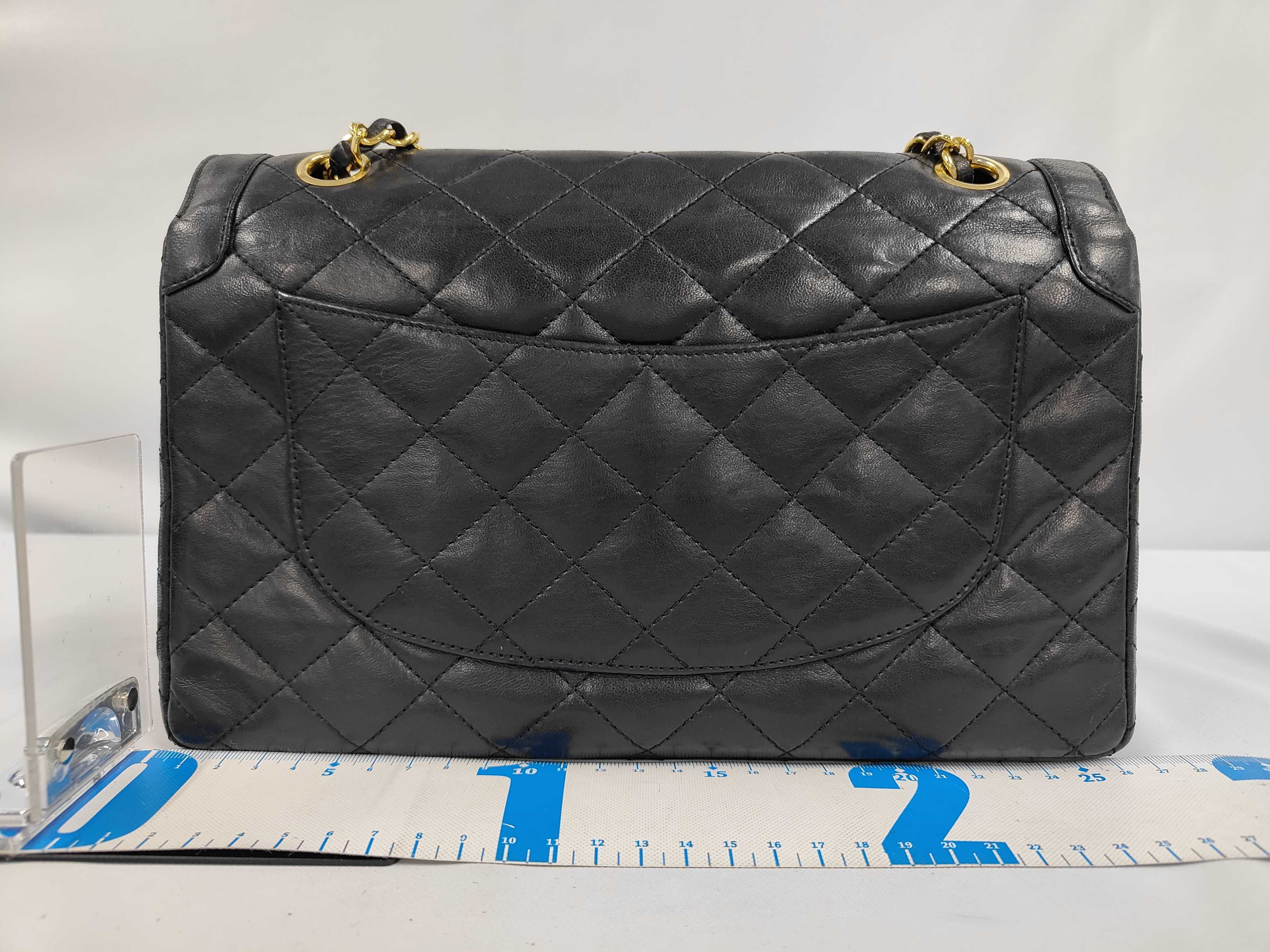 Matelassé Double Flap Paris Limited Edition Chain Shoulder Bag — view 2