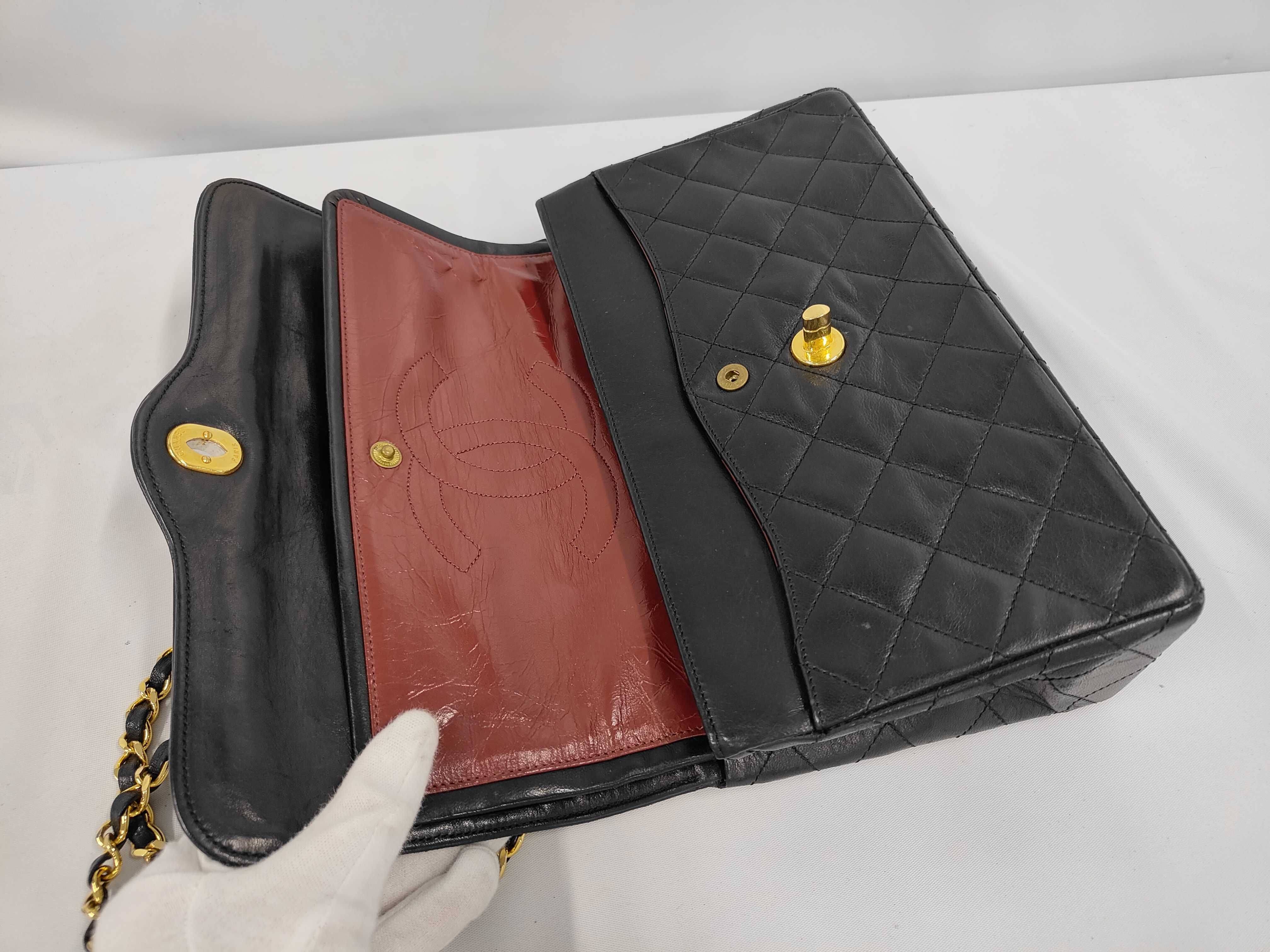 Matelassé Double Flap Paris Limited Edition Chain Shoulder Bag — view 7