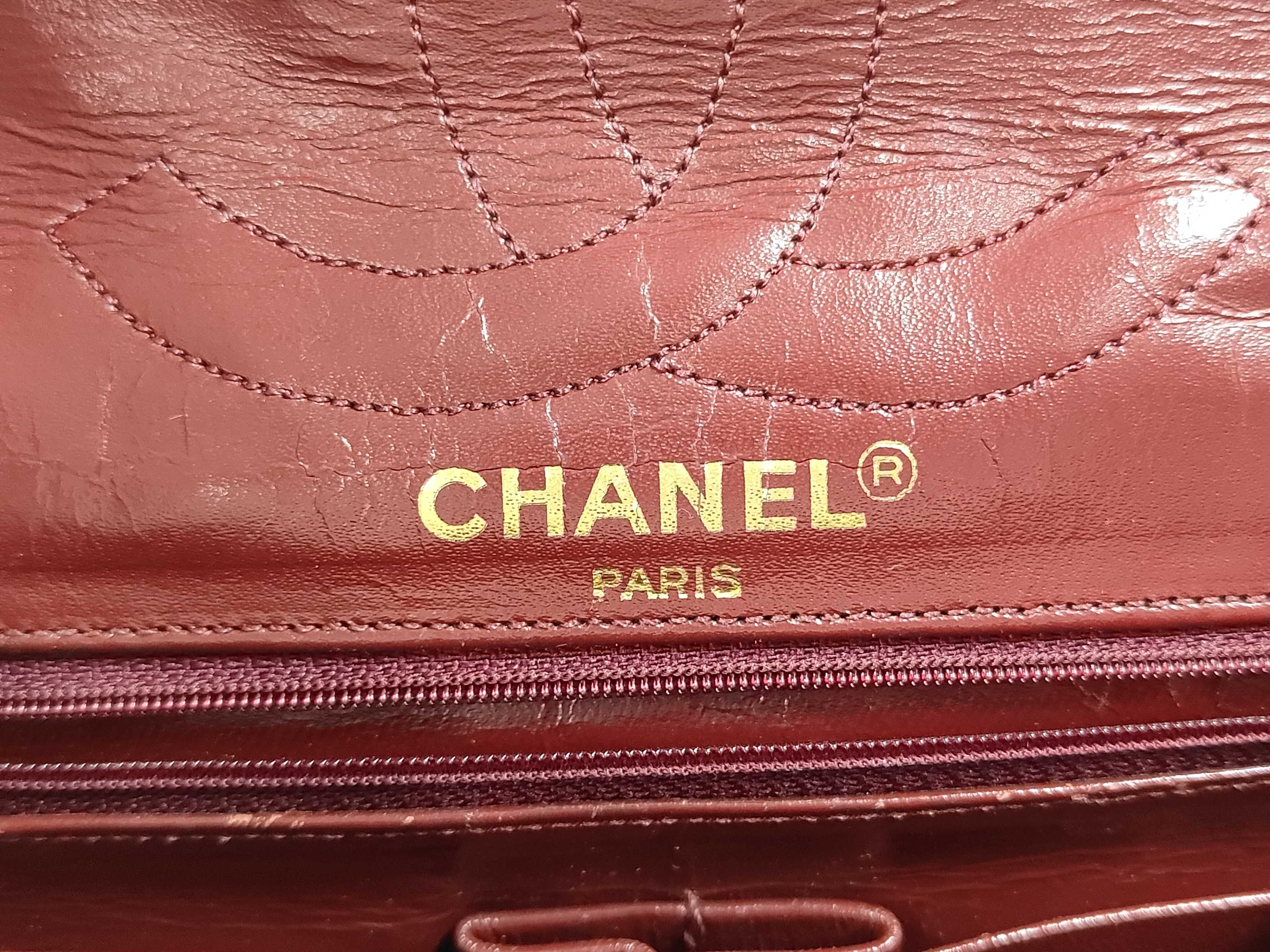 Matelassé Double Flap Paris Limited Edition Chain Shoulder Bag — view 10