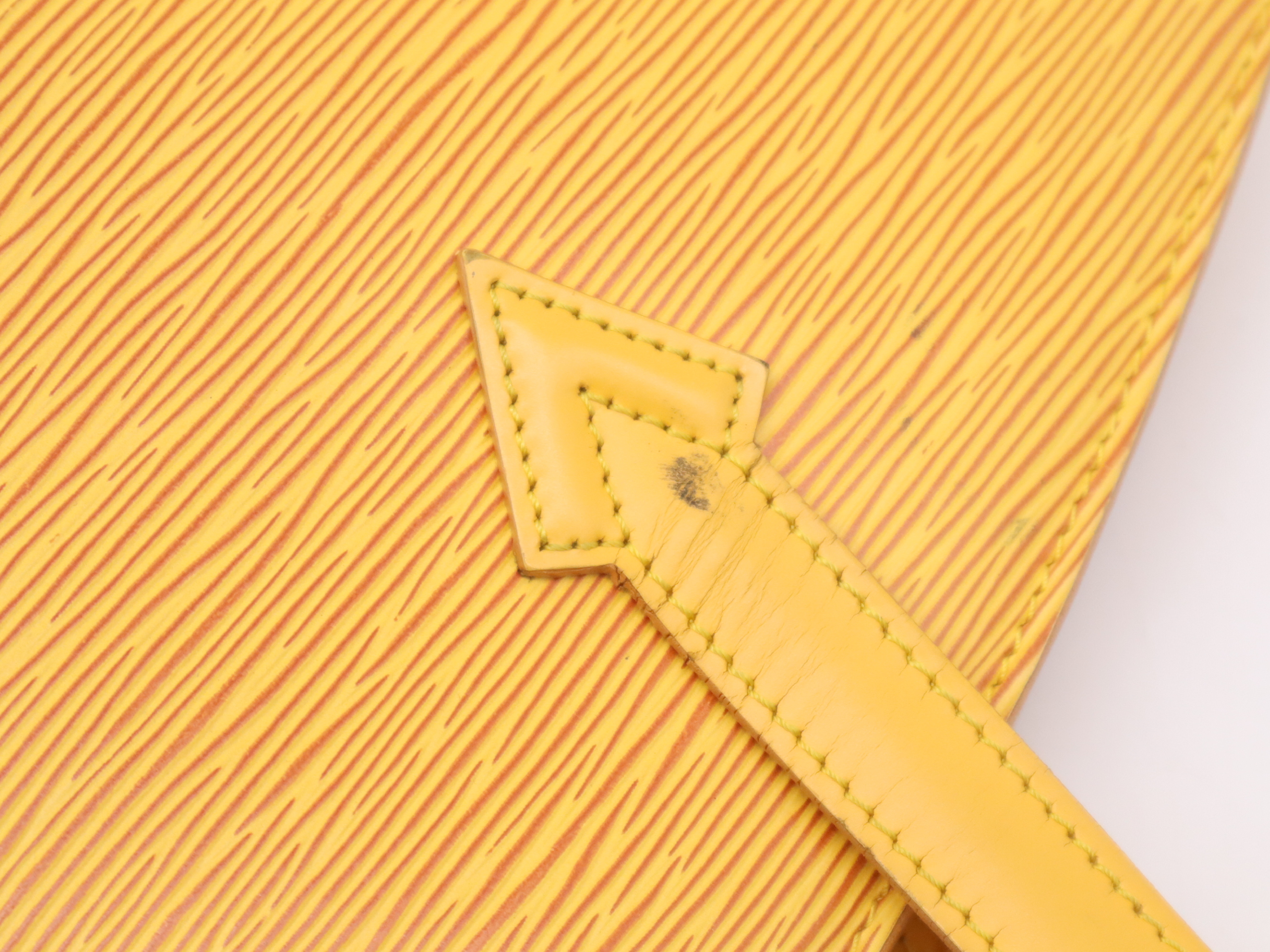 M52279 Epi Saint Jacques Tassili Yellow Handbag — view 8