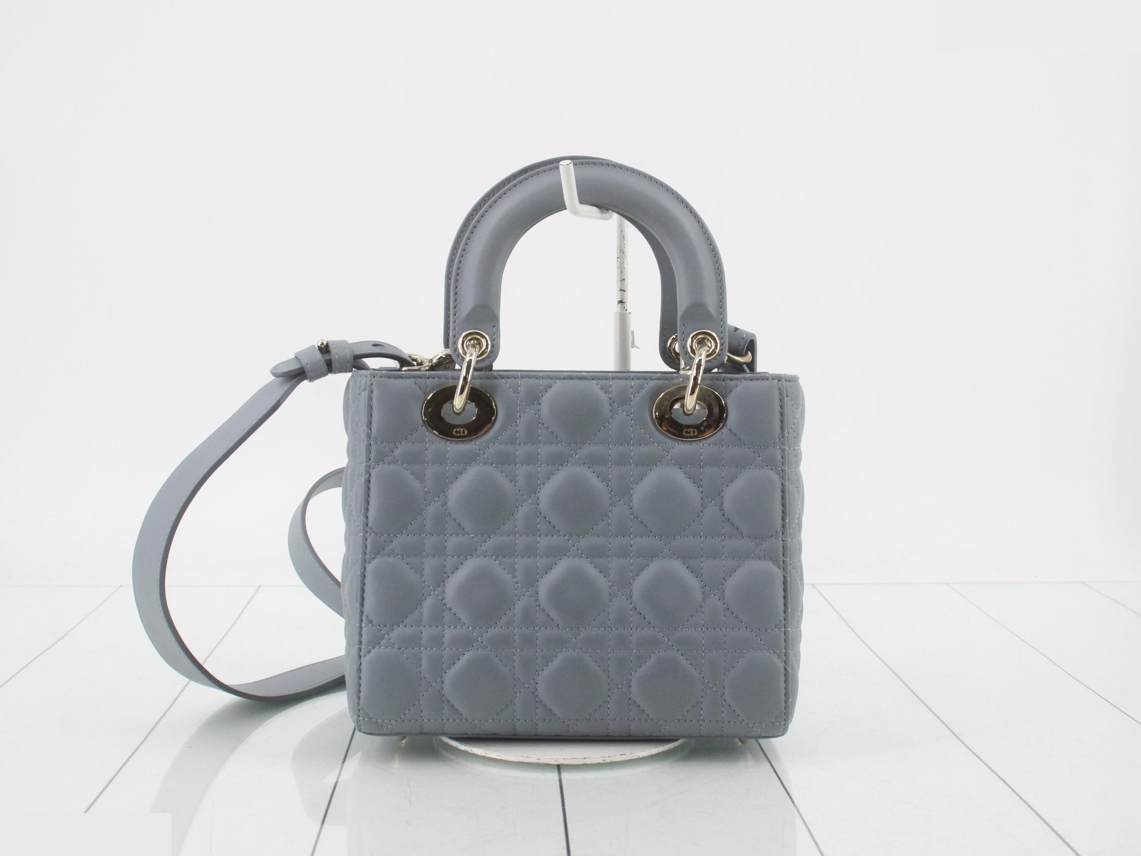 Lady Dior Cannage Lamb 2-Way Shoulder/Handbag — view 2