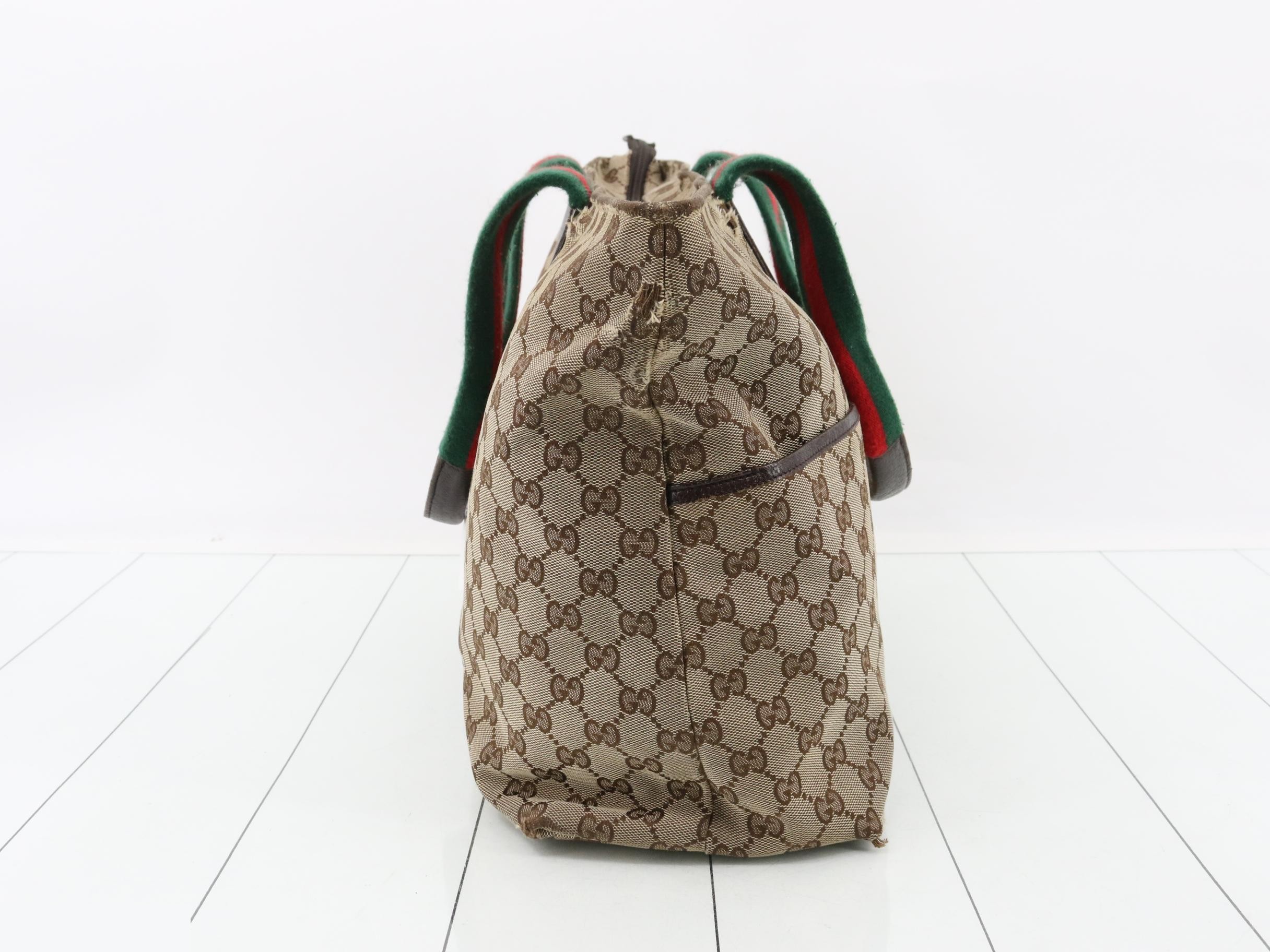 GG Canvas Tote Bag 155524 — view 4