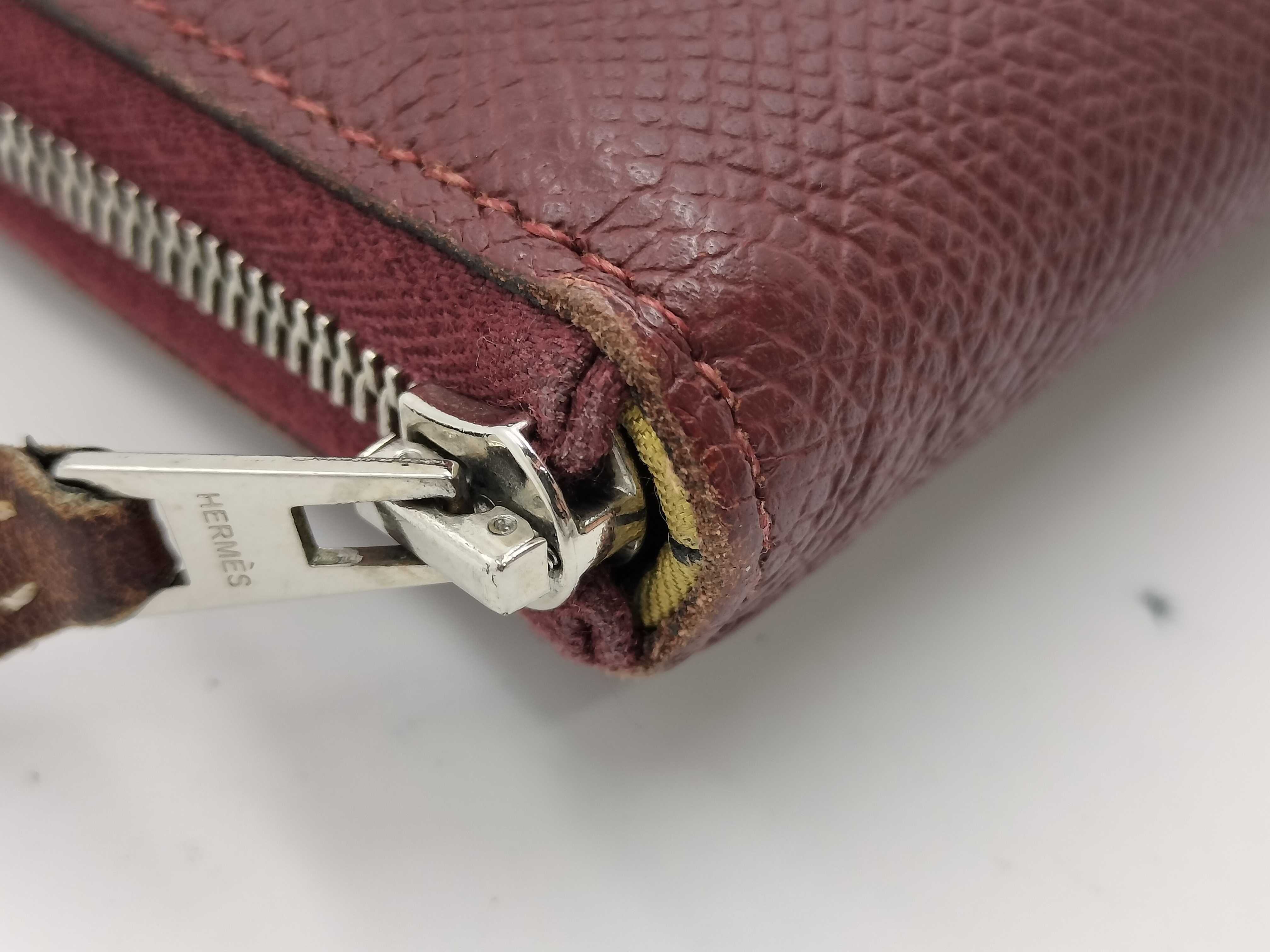 Azap Silk In Round Zipper Long Wallet — view 5