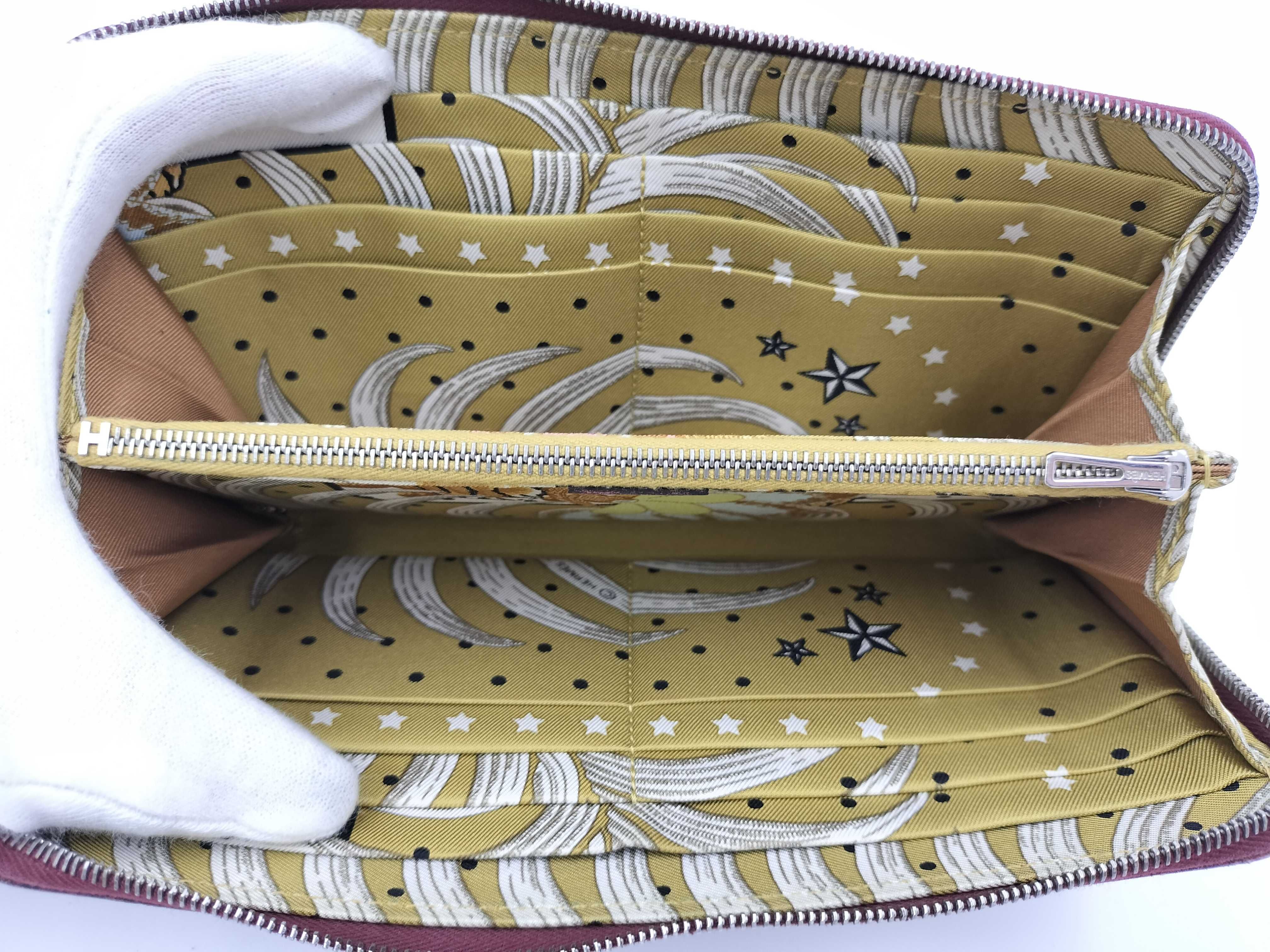 Azap Silk In Round Zipper Long Wallet — view 7