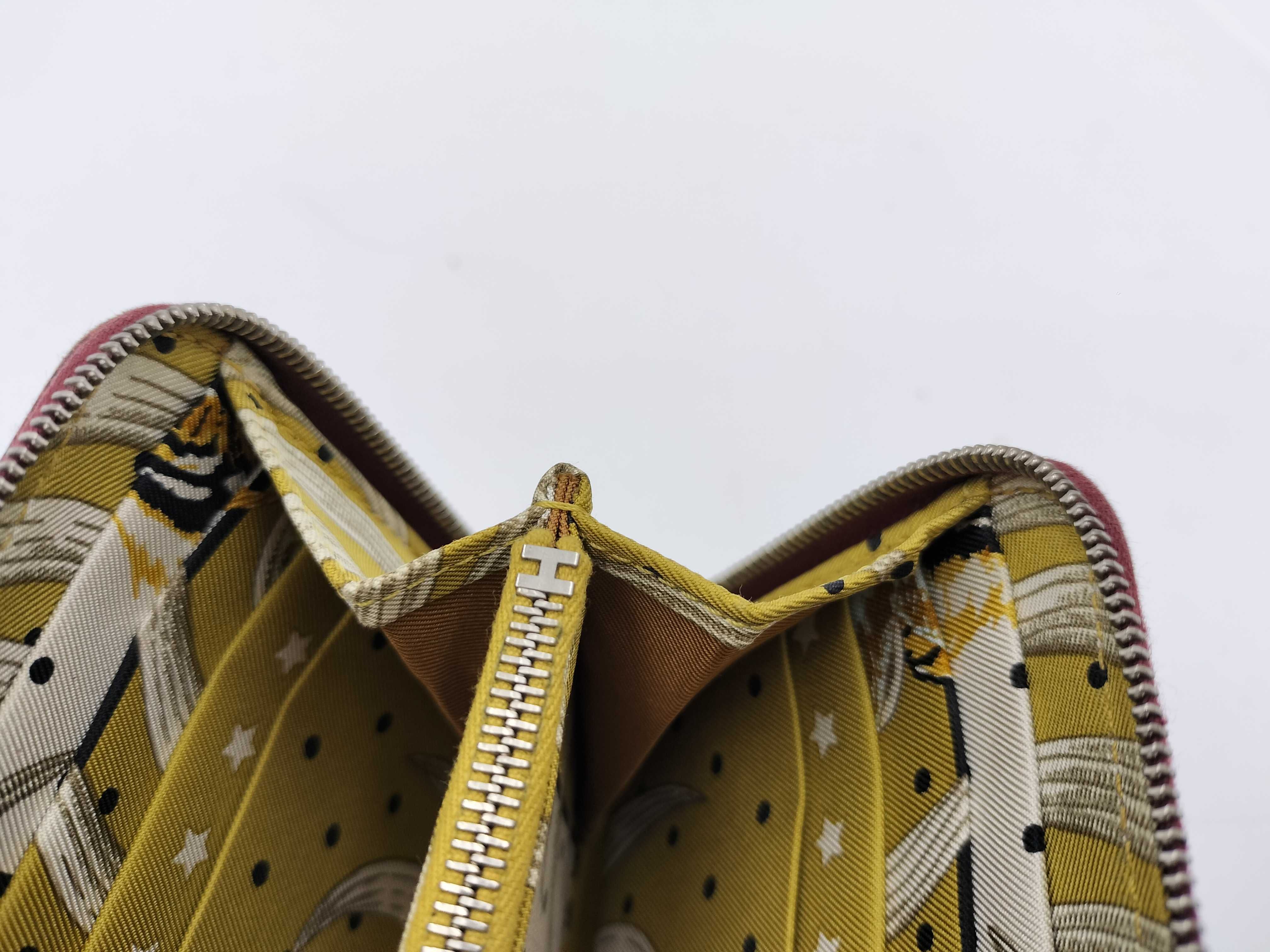 Azap Silk In Round Zipper Long Wallet — view 9