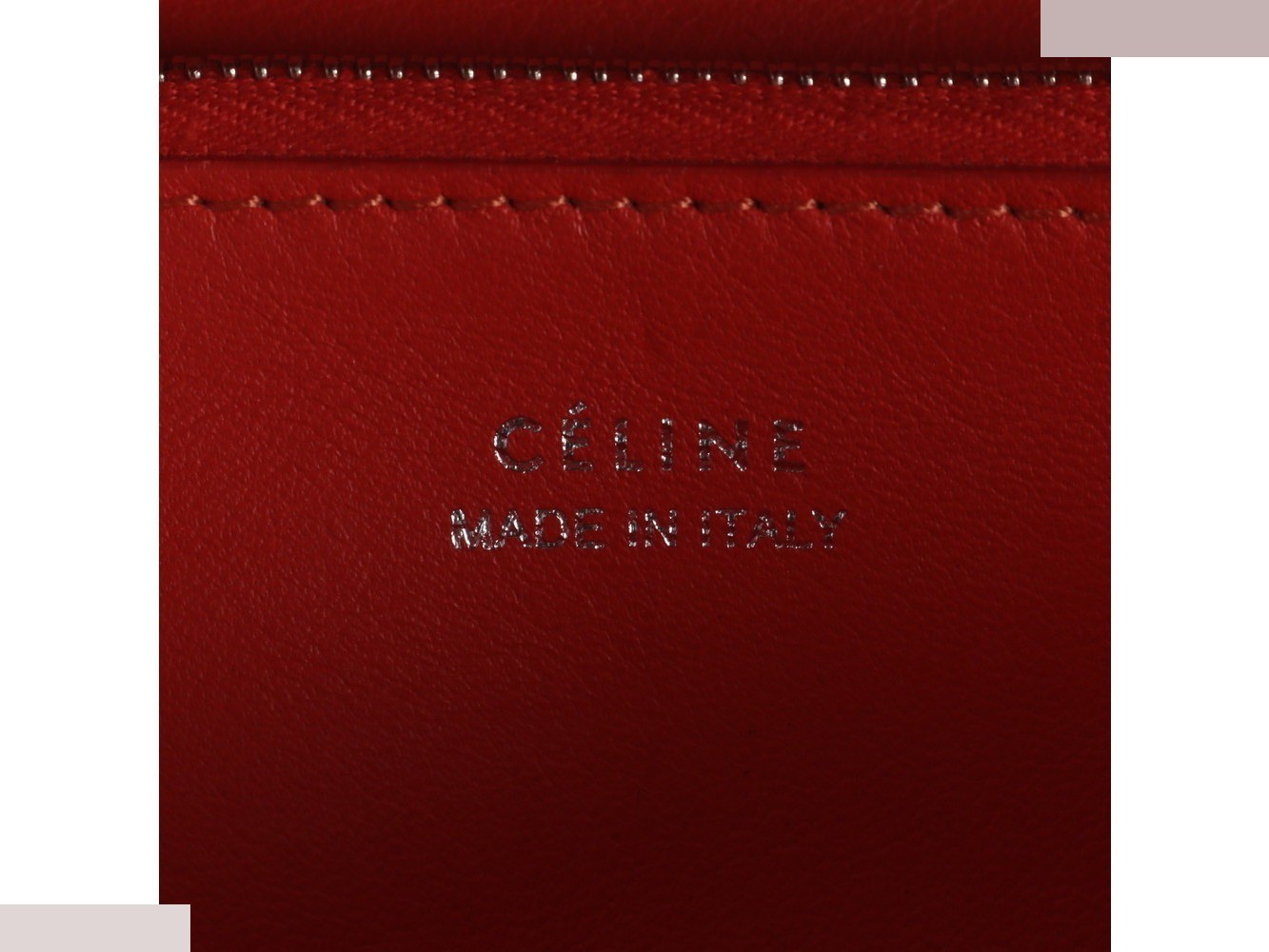 Large flap leather long wallet, bi-fold wallet — view 7
