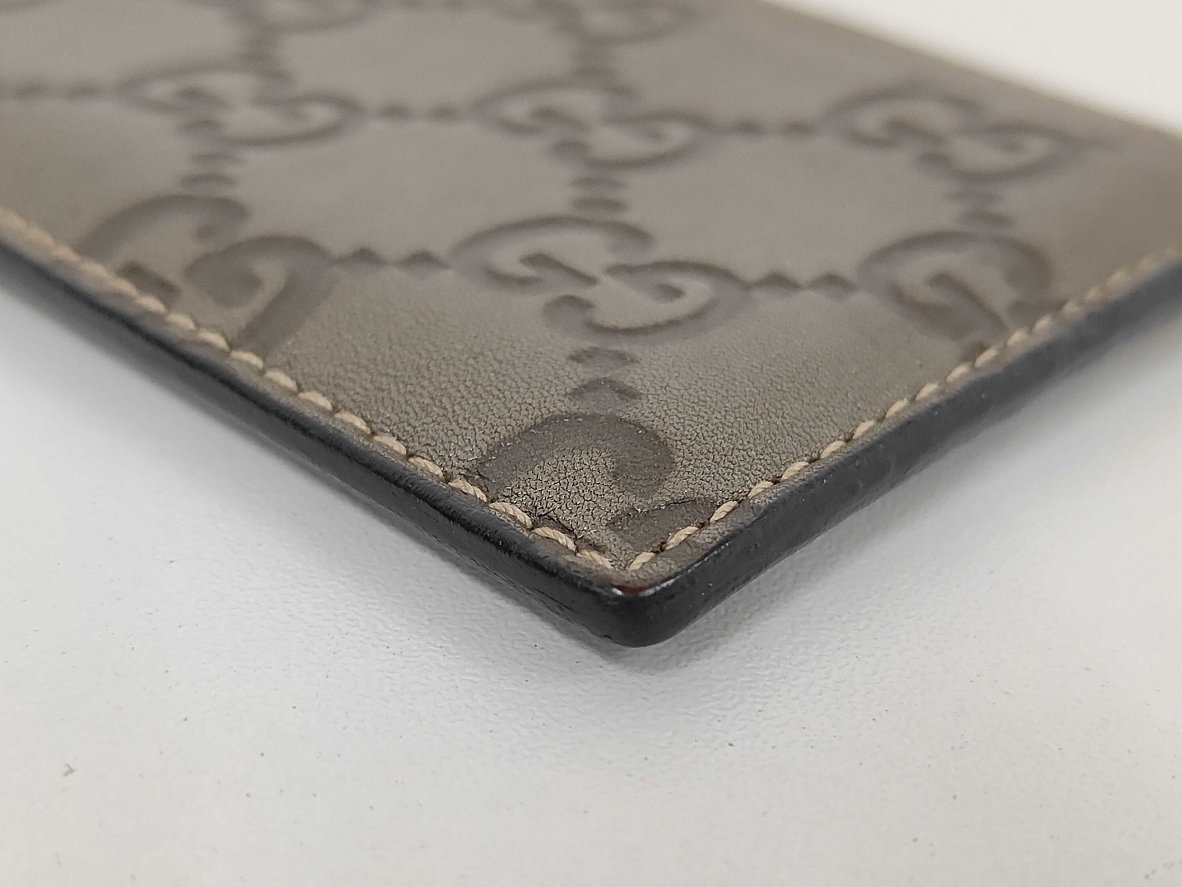 Guccissima Leather Card Case 163233・1147 Pass Case Business Card Holder Card Case — view 3