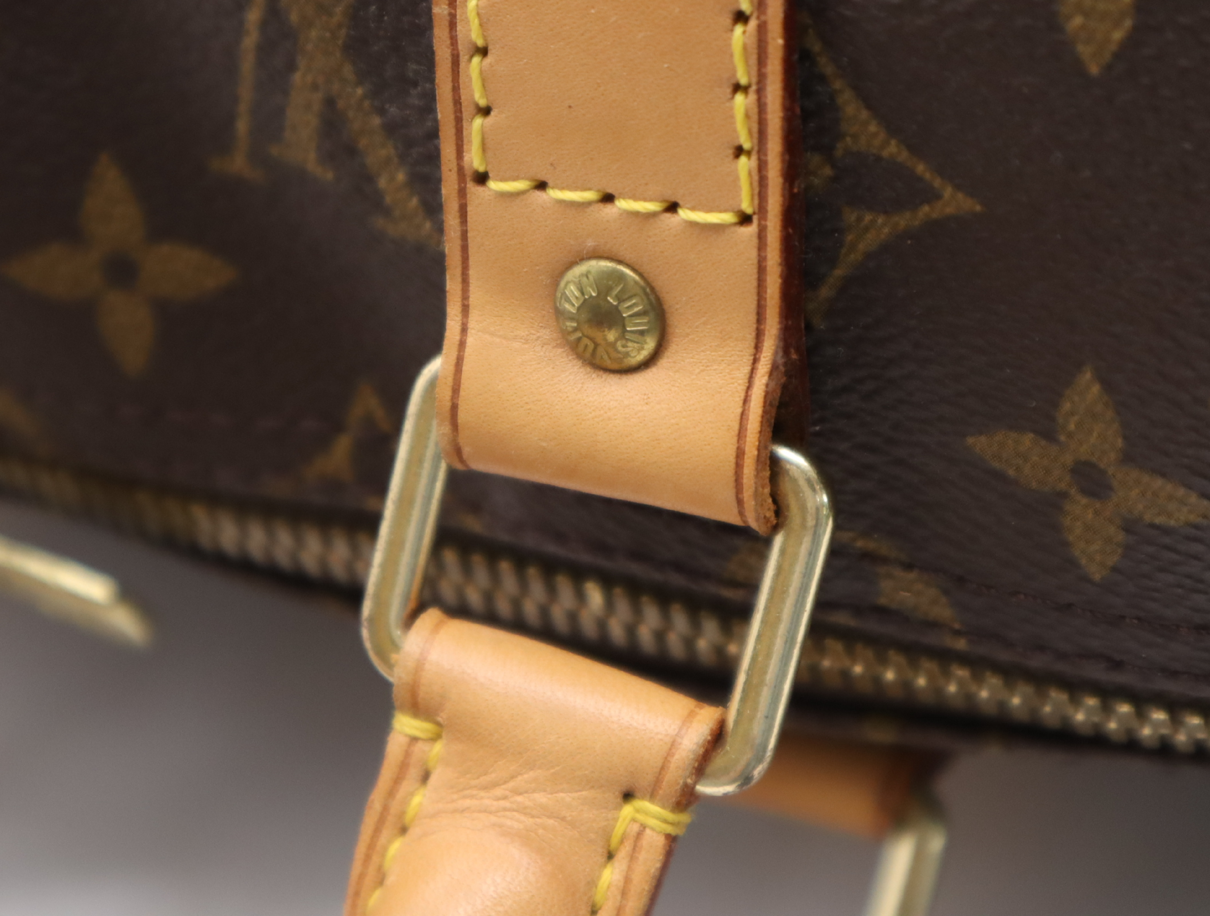 M41426 Monogram Keepall 50 Boston Bag with Name Tag and Handle — view 10