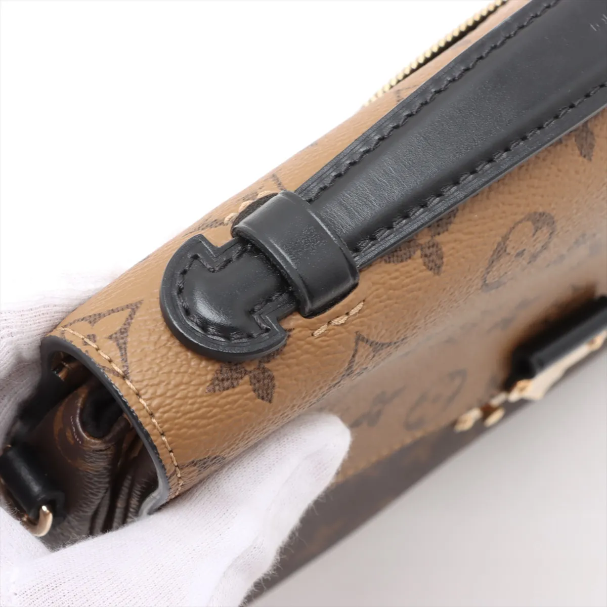 Monogram Reverse Pochette Métis MM M44876 DR4159 Brown — view 14