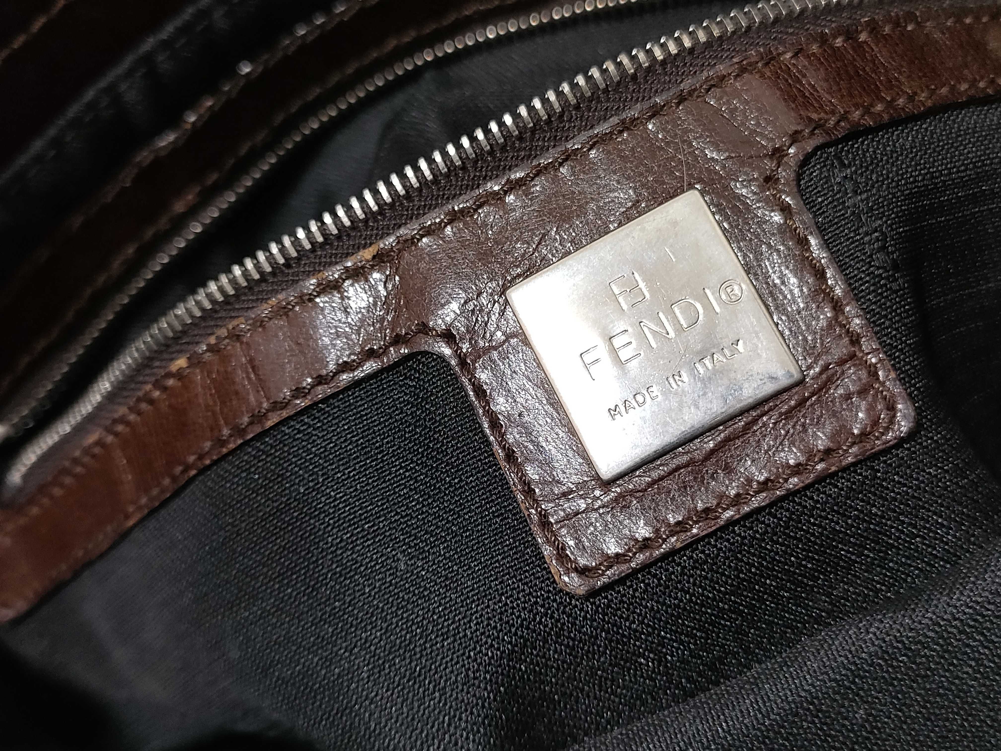 Mamma Suede Bag, Brown Shoulder Bag — view 12