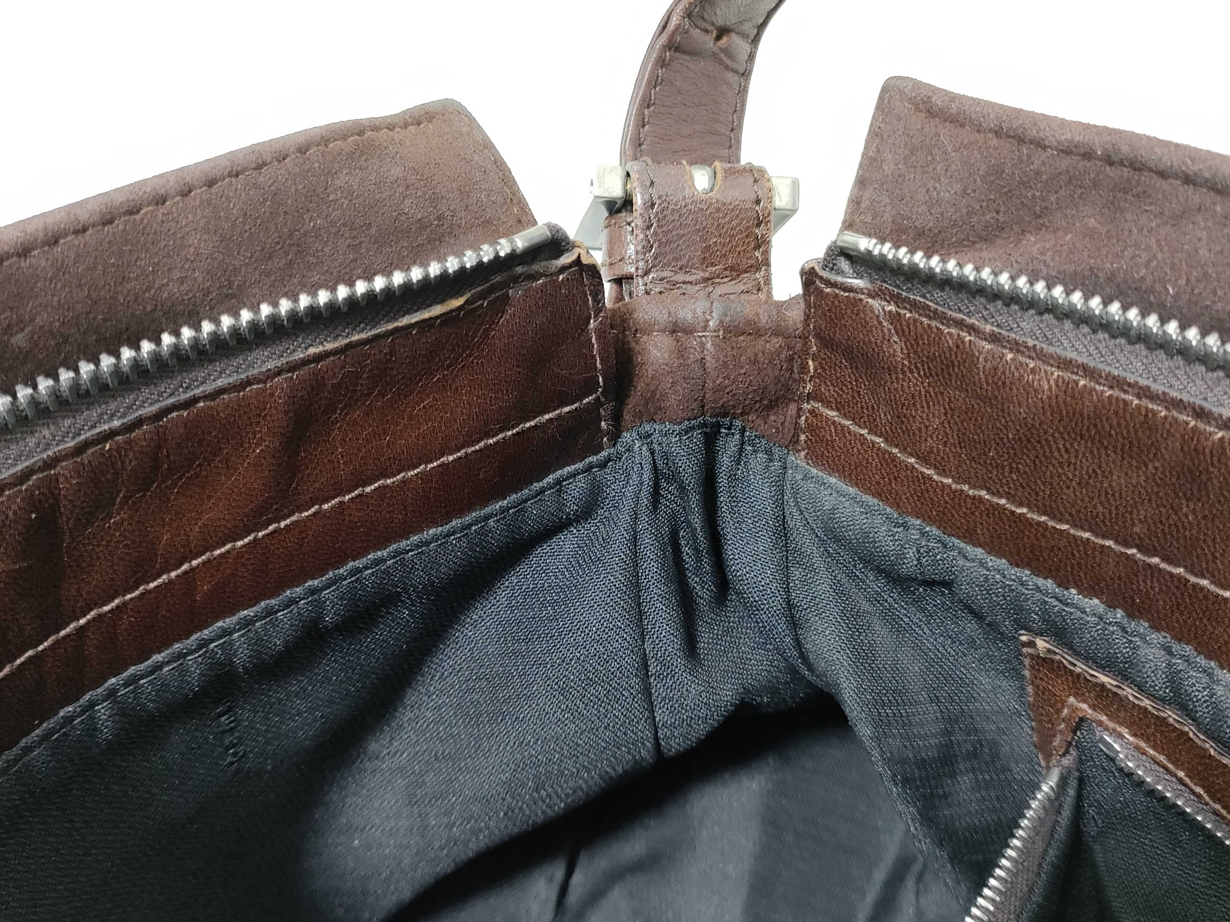 Mamma Suede Bag, Brown Shoulder Bag — view 9