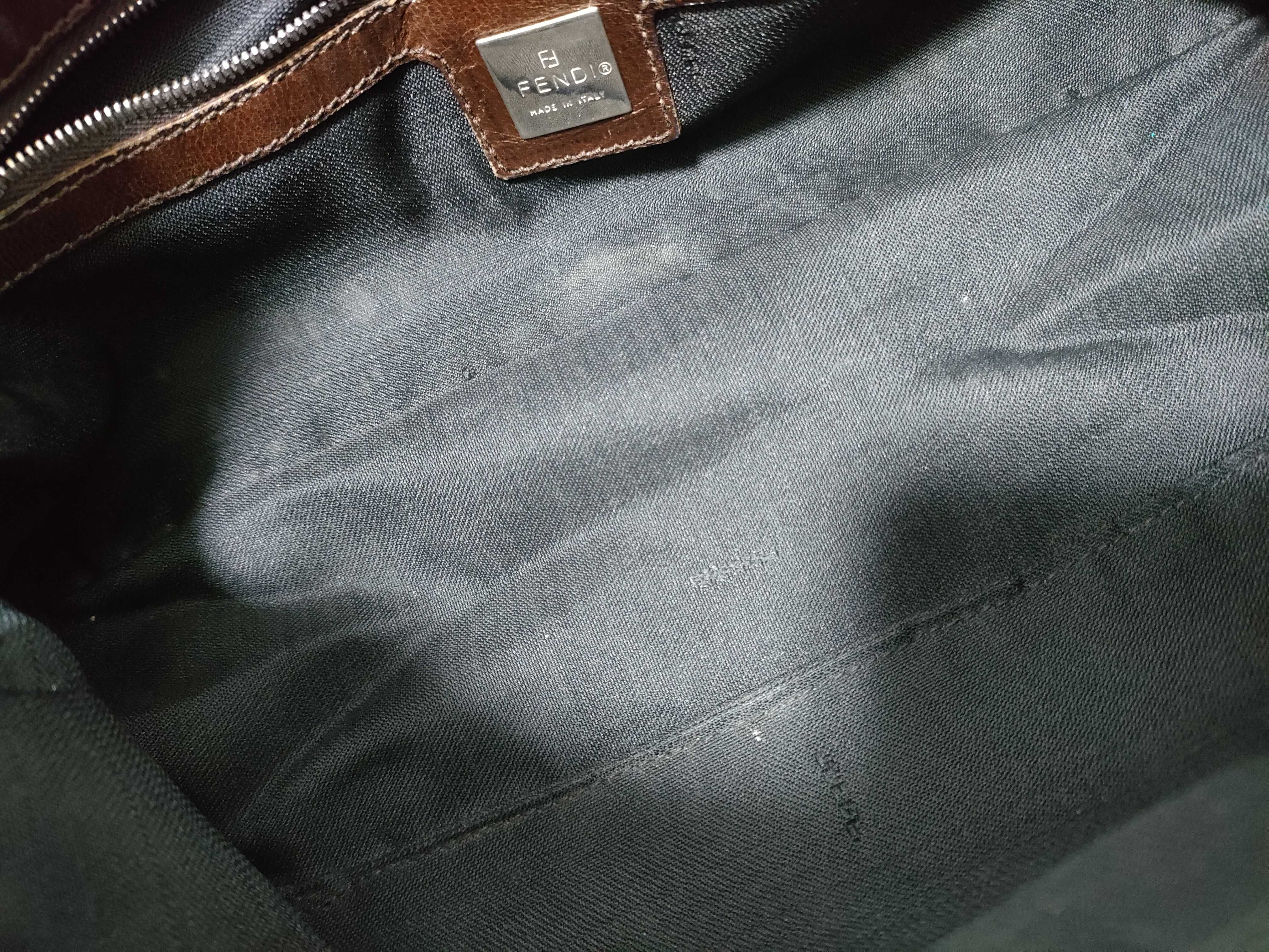 Mamma Suede Bag, Brown Shoulder Bag — view 10